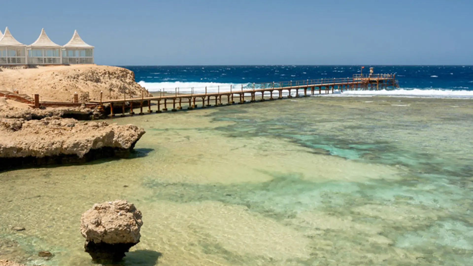 Habiba Beach Resort v Egypte.