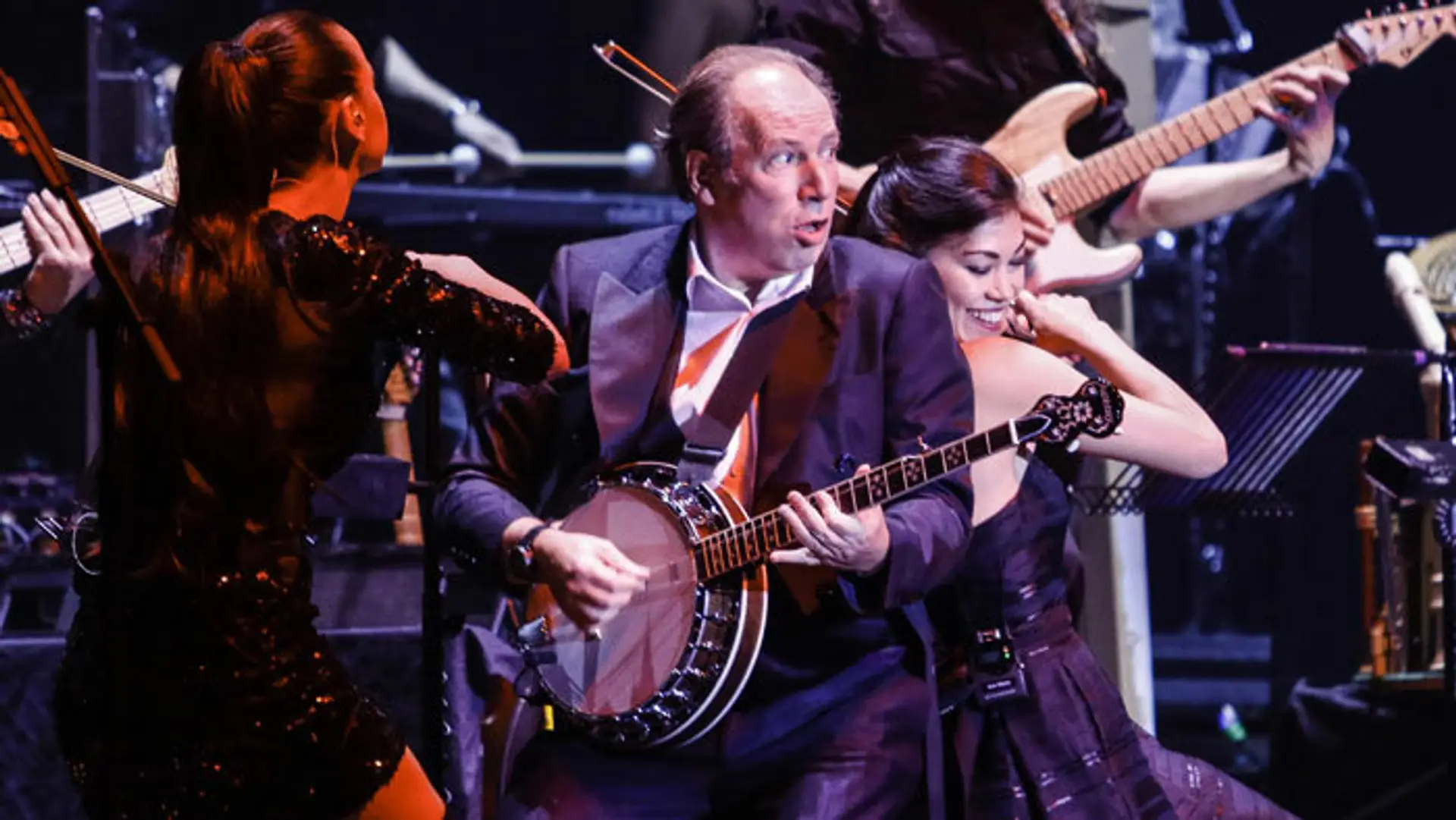 Hans Zimmer počas minuloročného koncertu Live on Tour v Bratislave