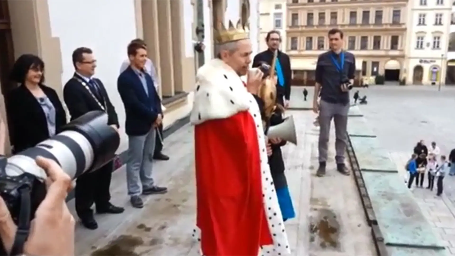 Merek Eben si robil srandu z českého prezidenta Zemana.