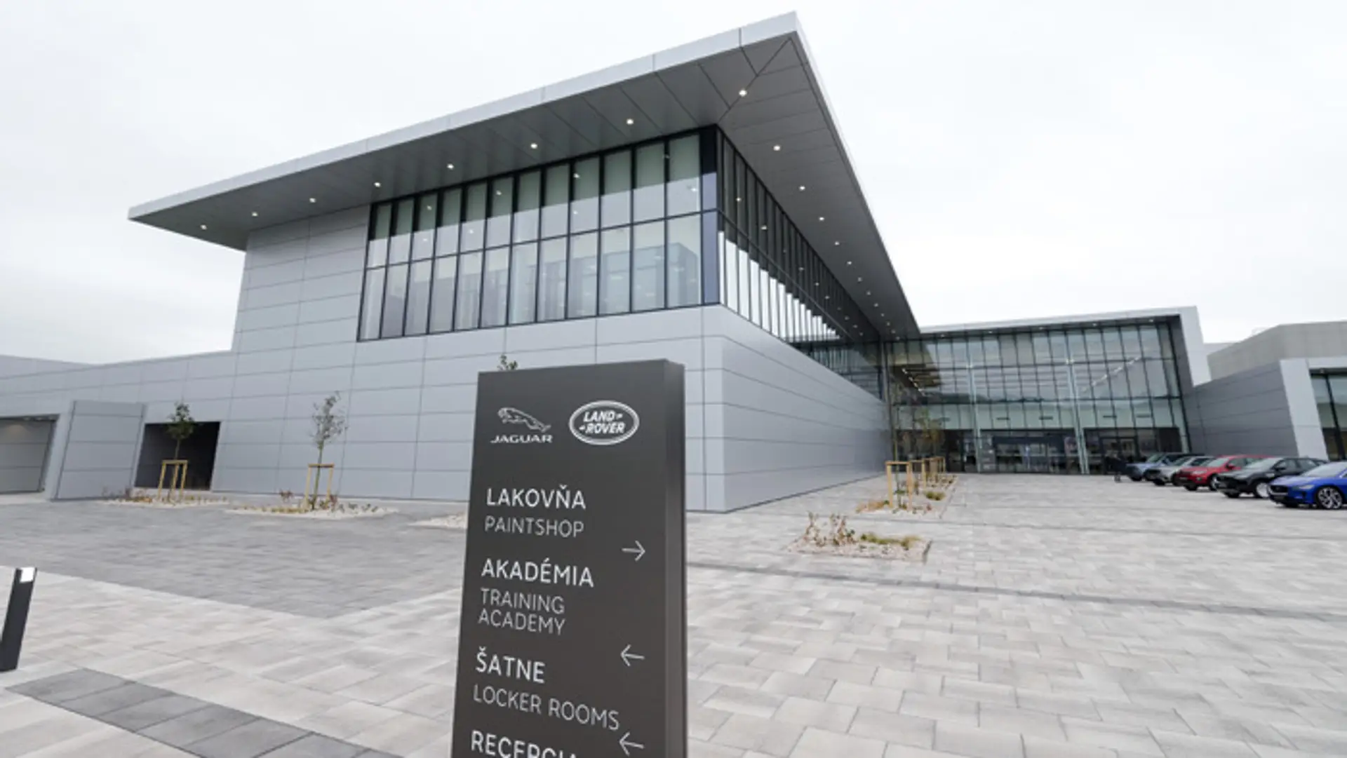 Výrobný závod Jaguar Land Rover v Nitre.