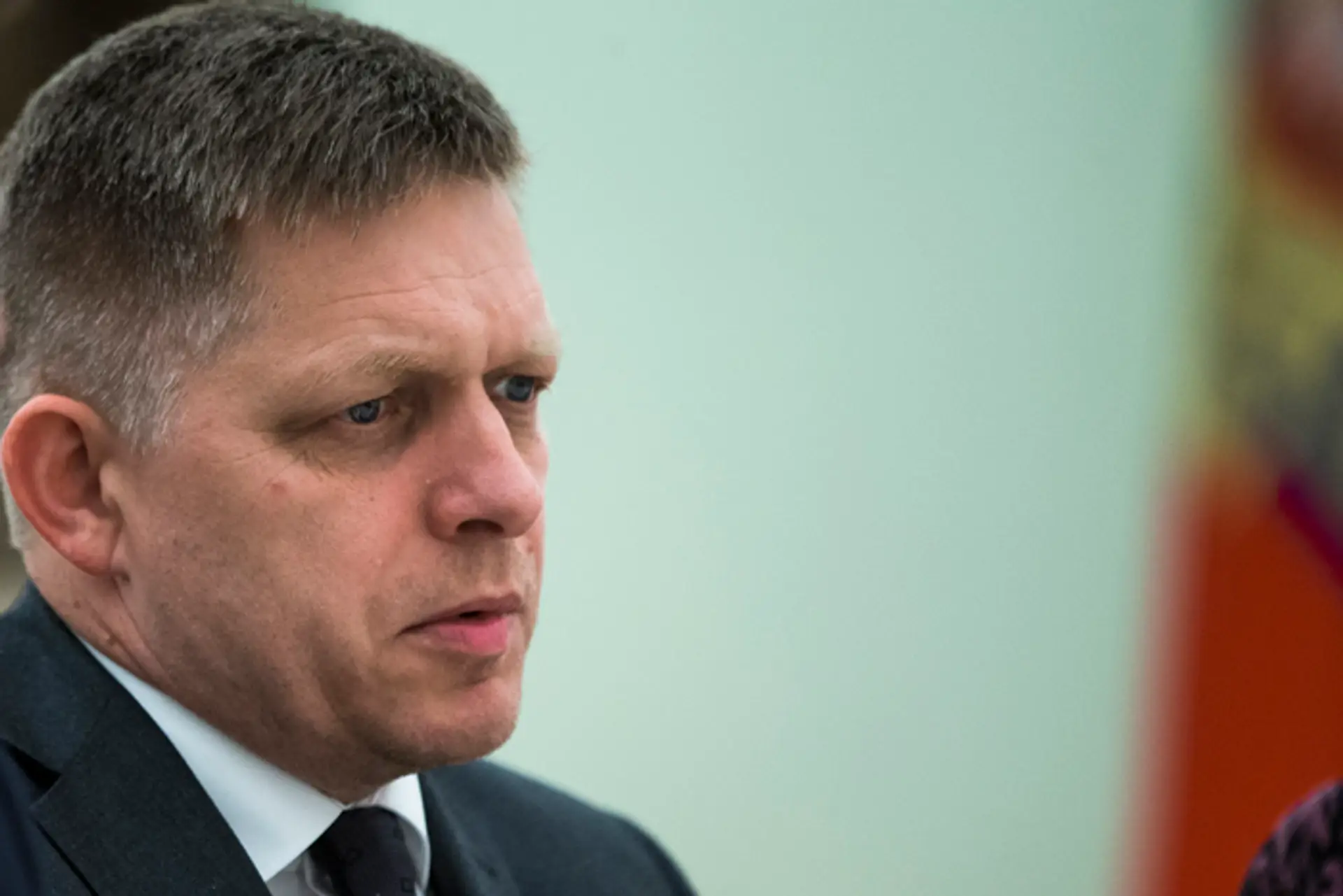 Premiér Robert Fico na archívne snímke.