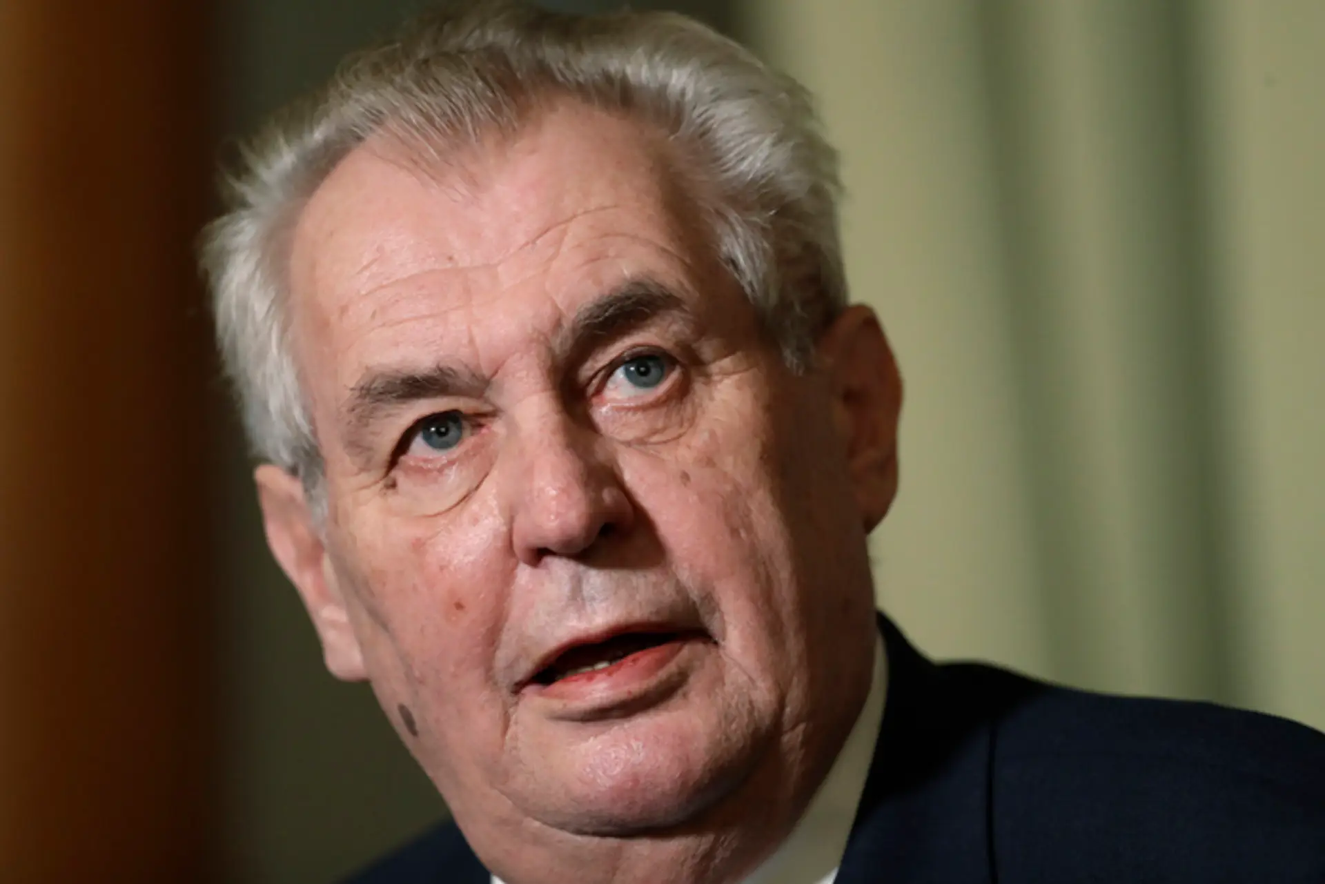 Český prezident Miloš Zeman.