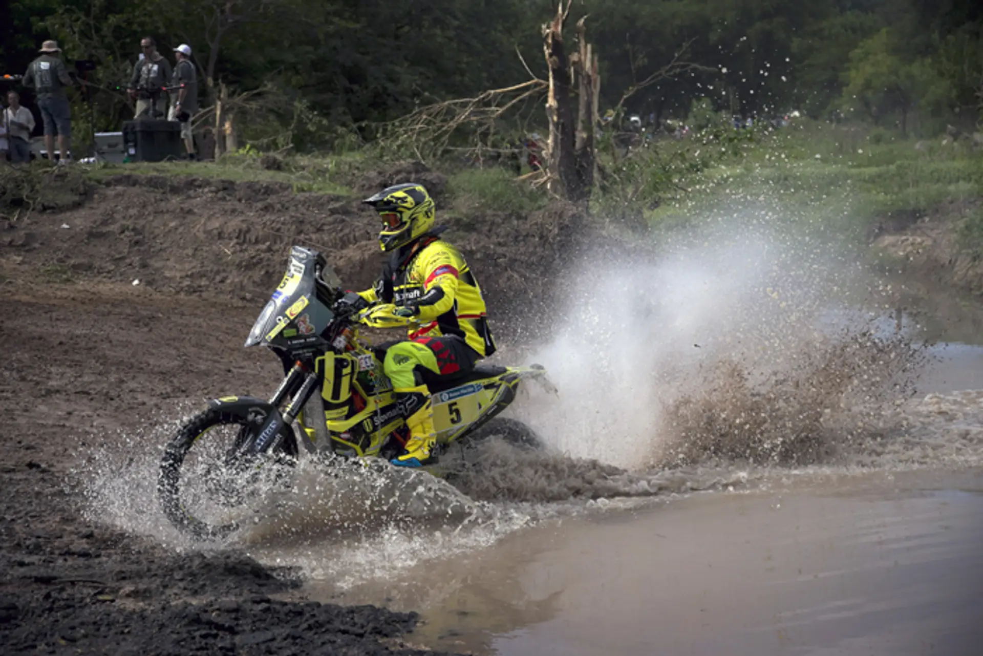 Štefan Svitko na Rely Dakar v Buenos Aires.
