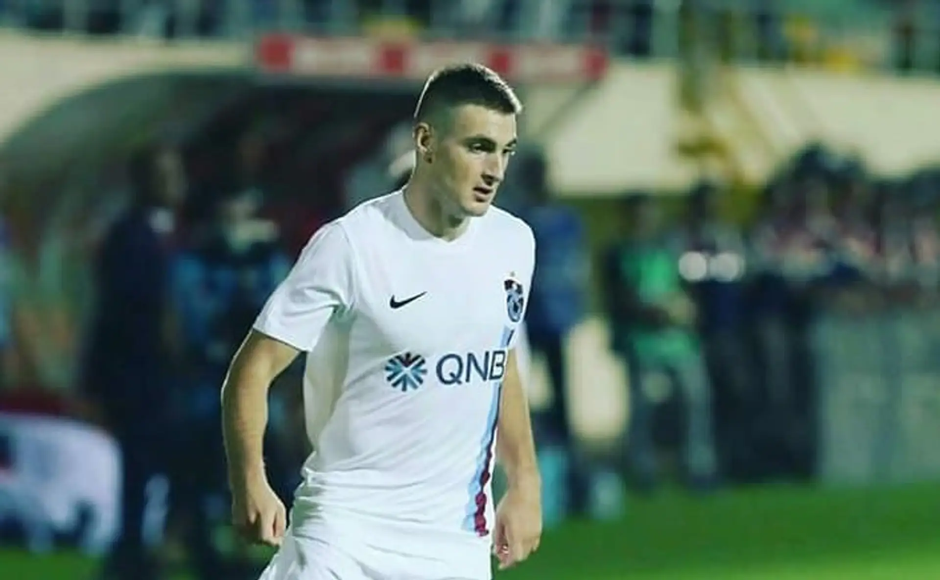 Matúš Bero v drese Trabzonsporu.