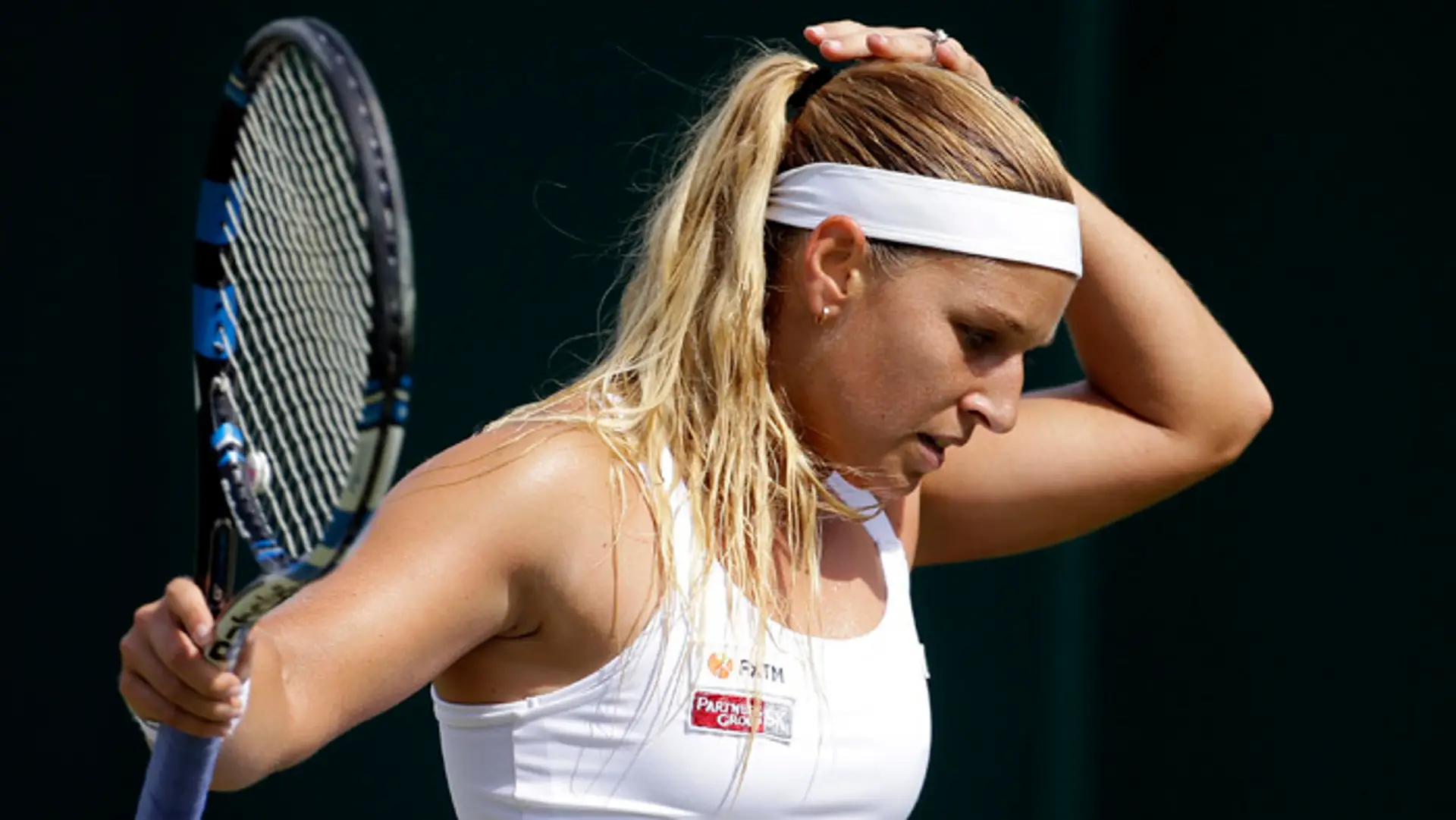 Dominika Cibulková na Wimbledone.