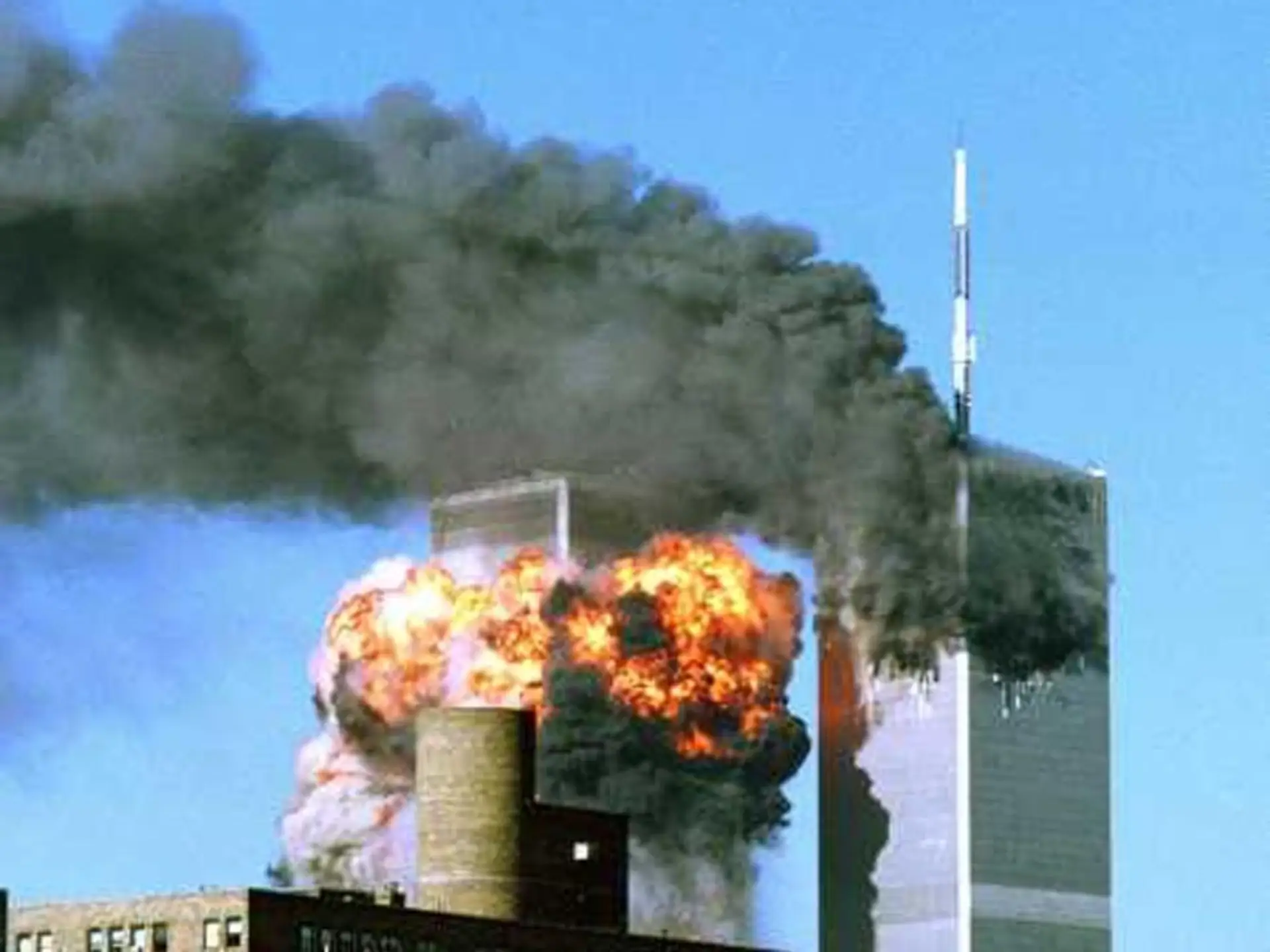 WTC v New Yorku počas útoku