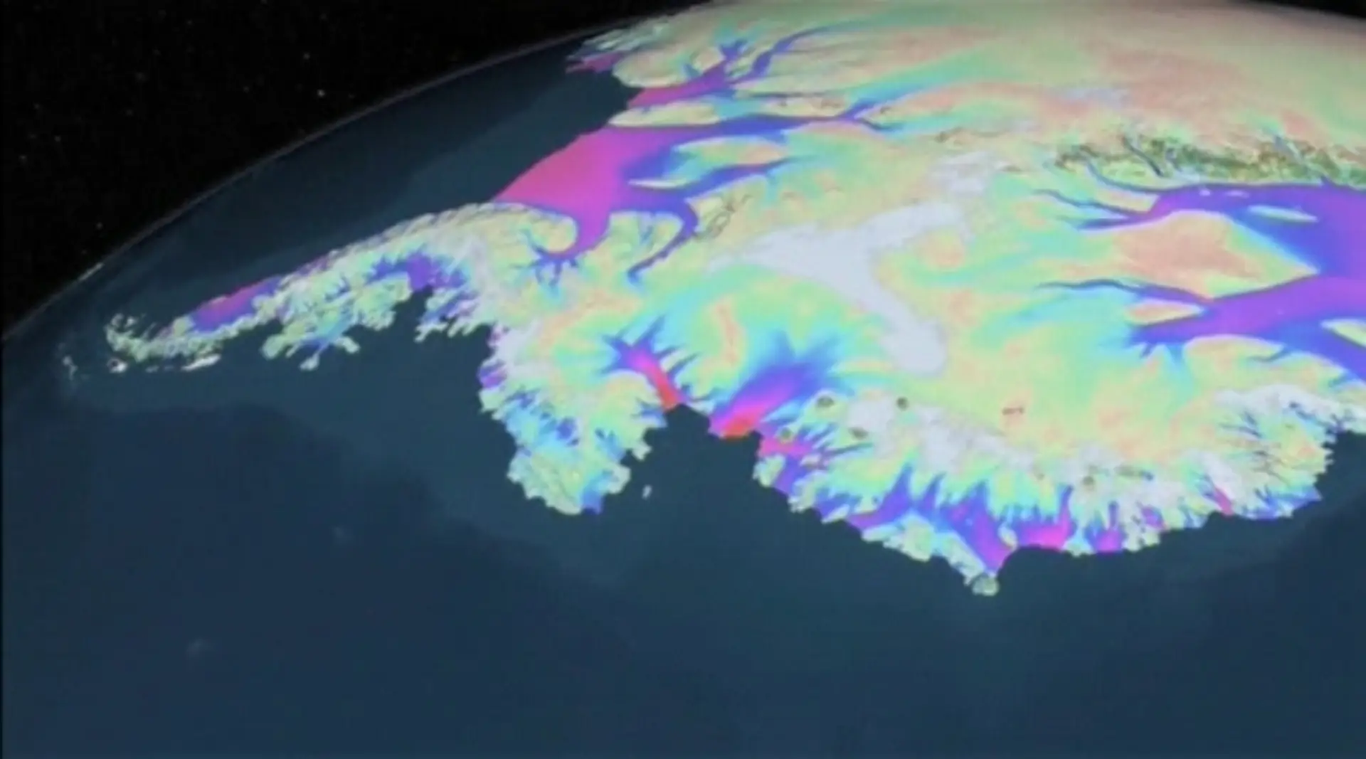 Antarktida, topenie, ľadovce