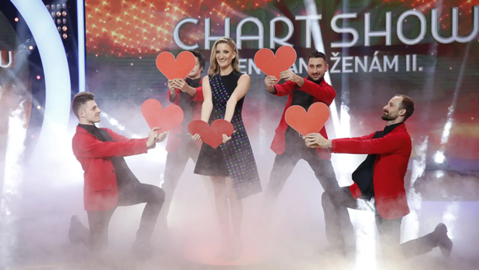 Izabelka a Laura v Teleráne s Romanom a Lenkou
