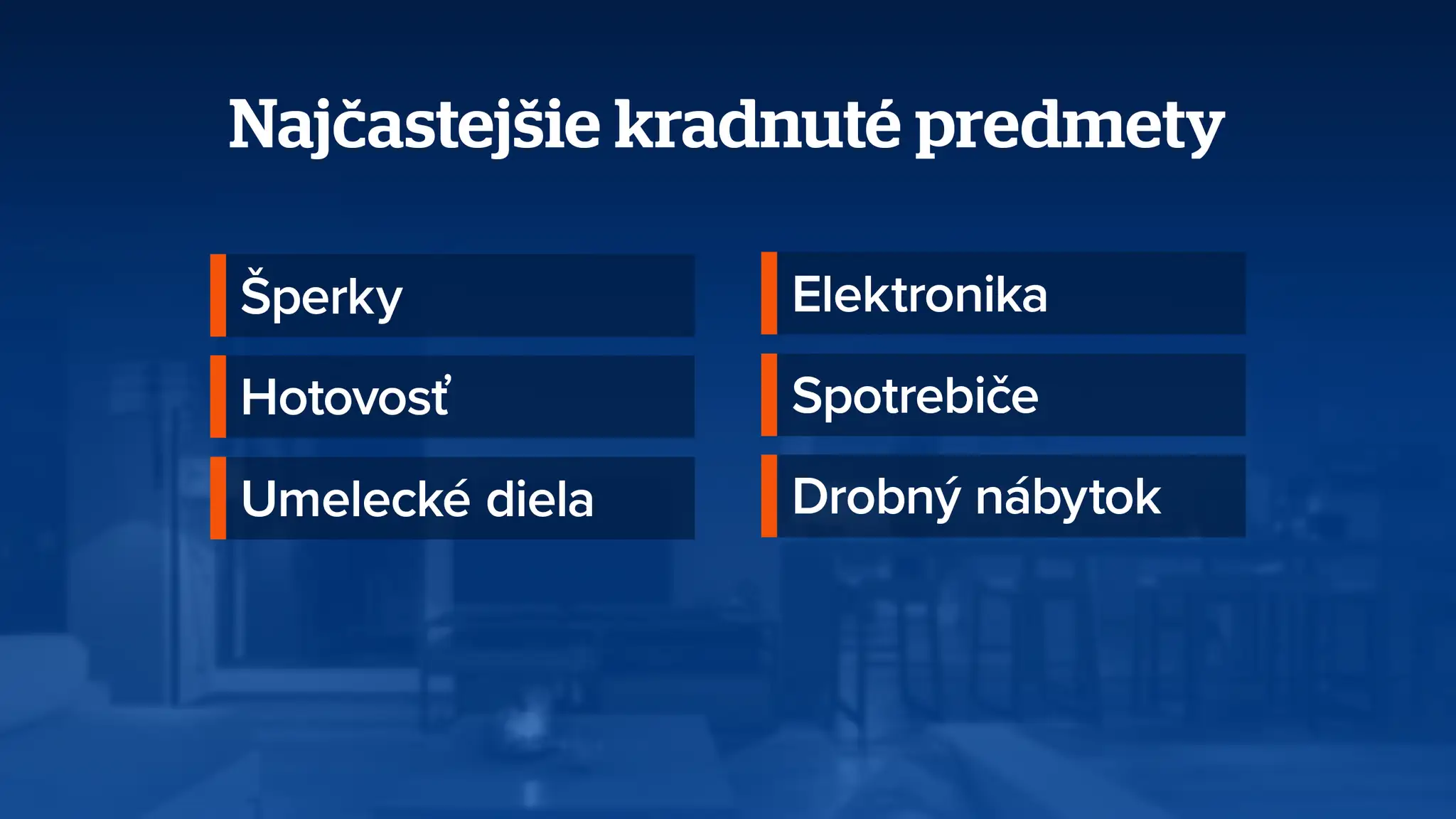 Vykrádanie domácností