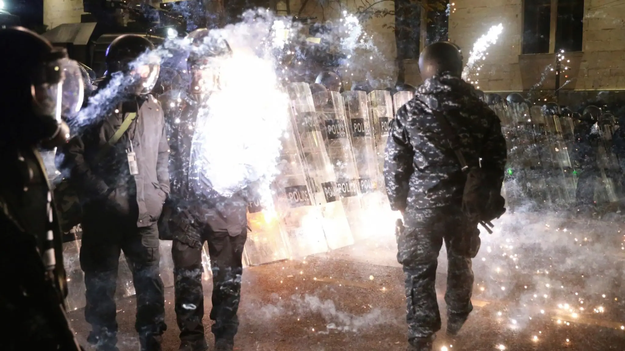 Protesty v Gruzínsku