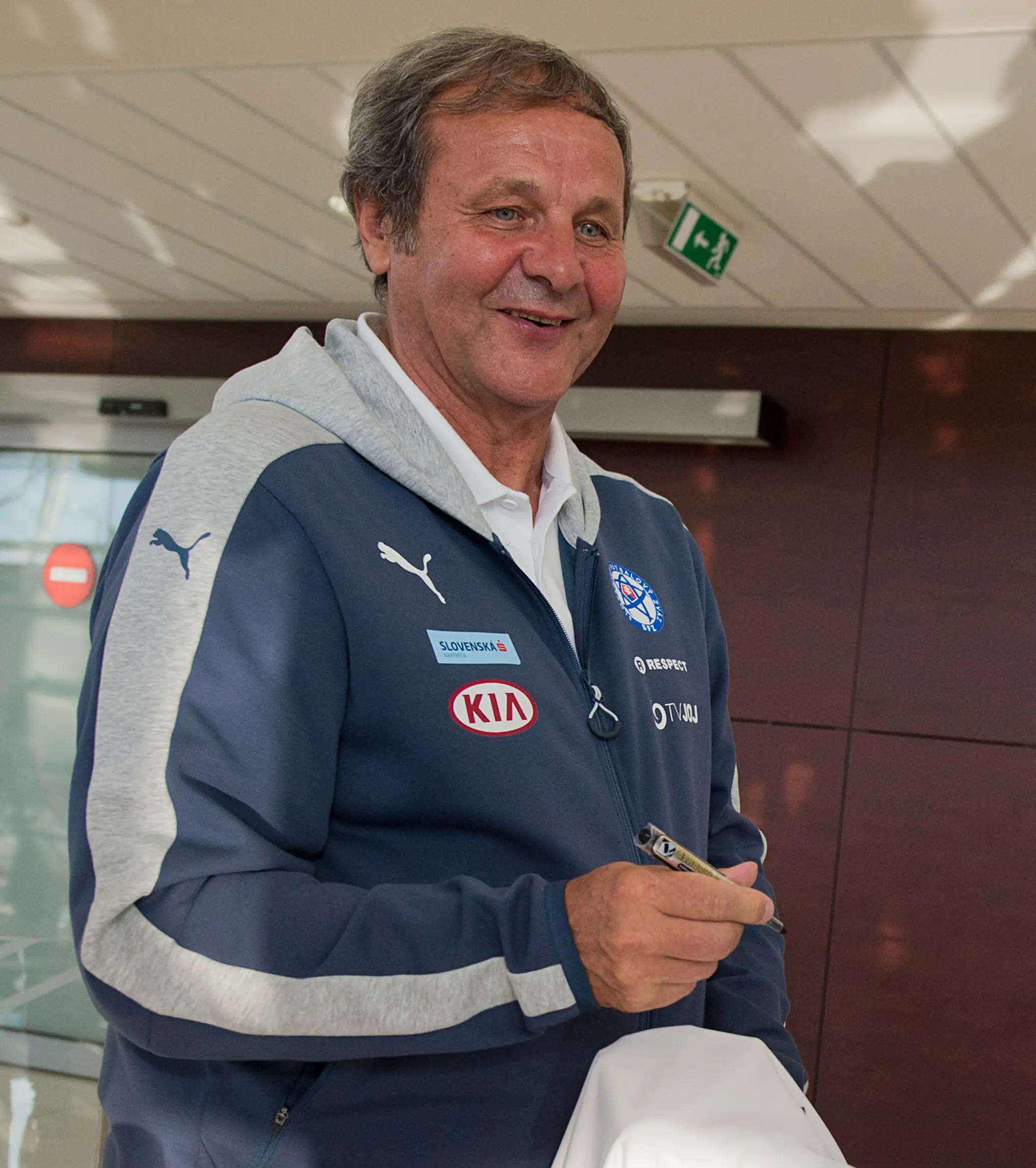 Tréner Ján Kozák.