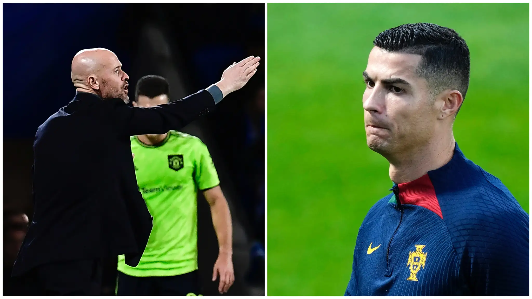 Erik ten Hag / Cristiano Ronaldo