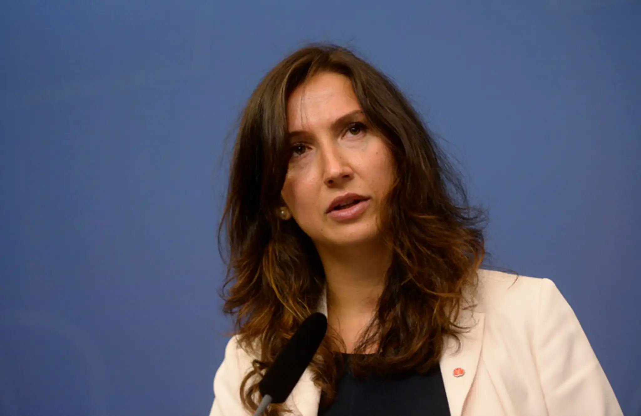 Švédska ministerka pre vyššie vzdelávanie Aida Hadzialicová.