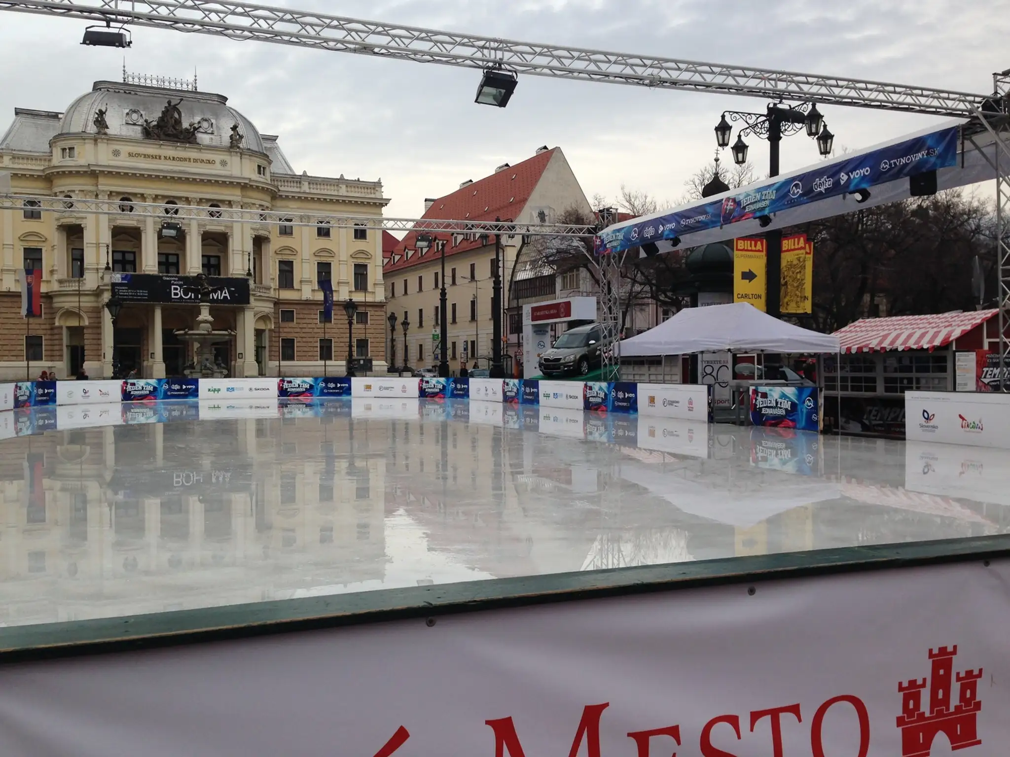 Staromestská aréna bude žiť olympiádou a hokejom