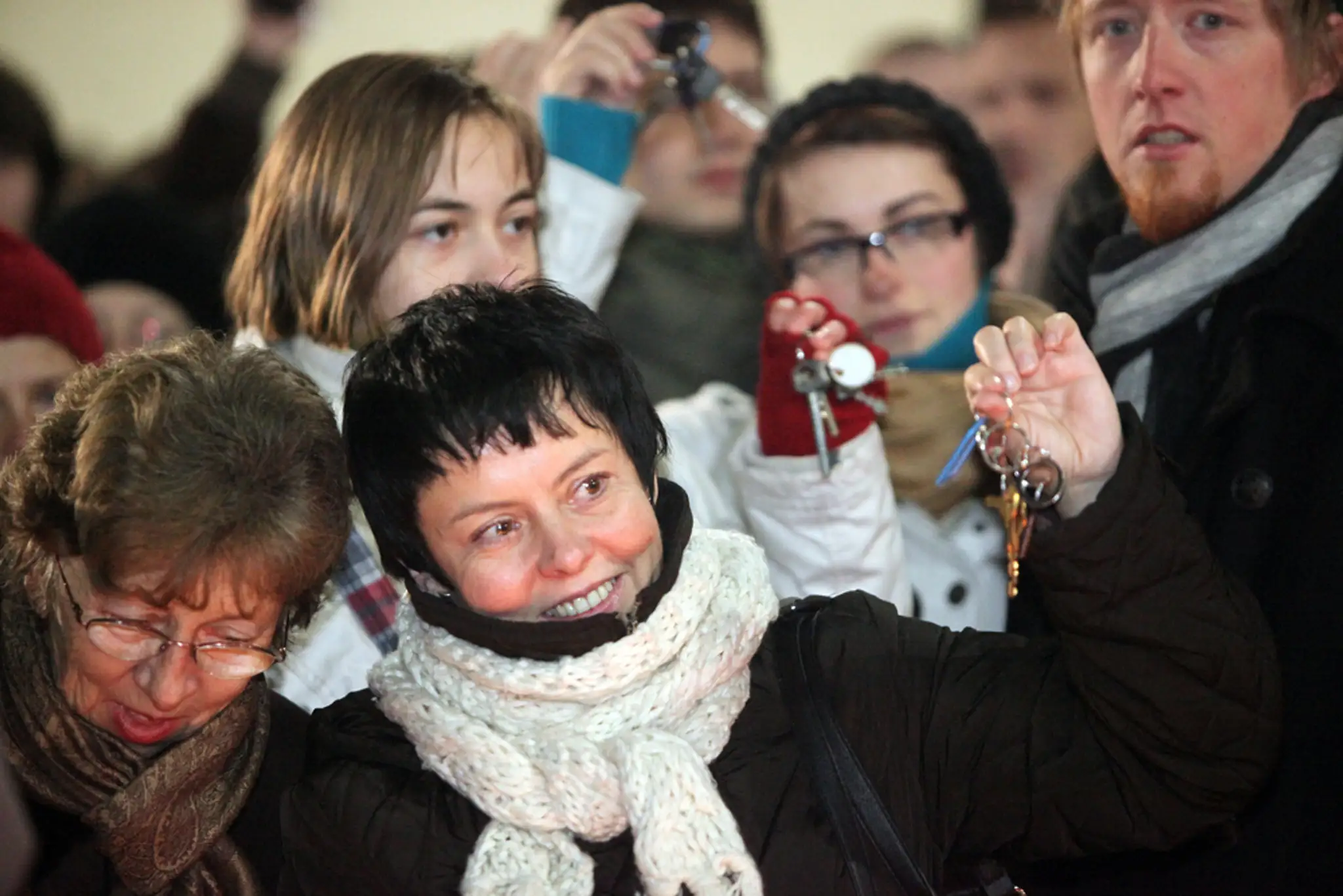Protesty v Ceskoslovensku, strnganie klucov.