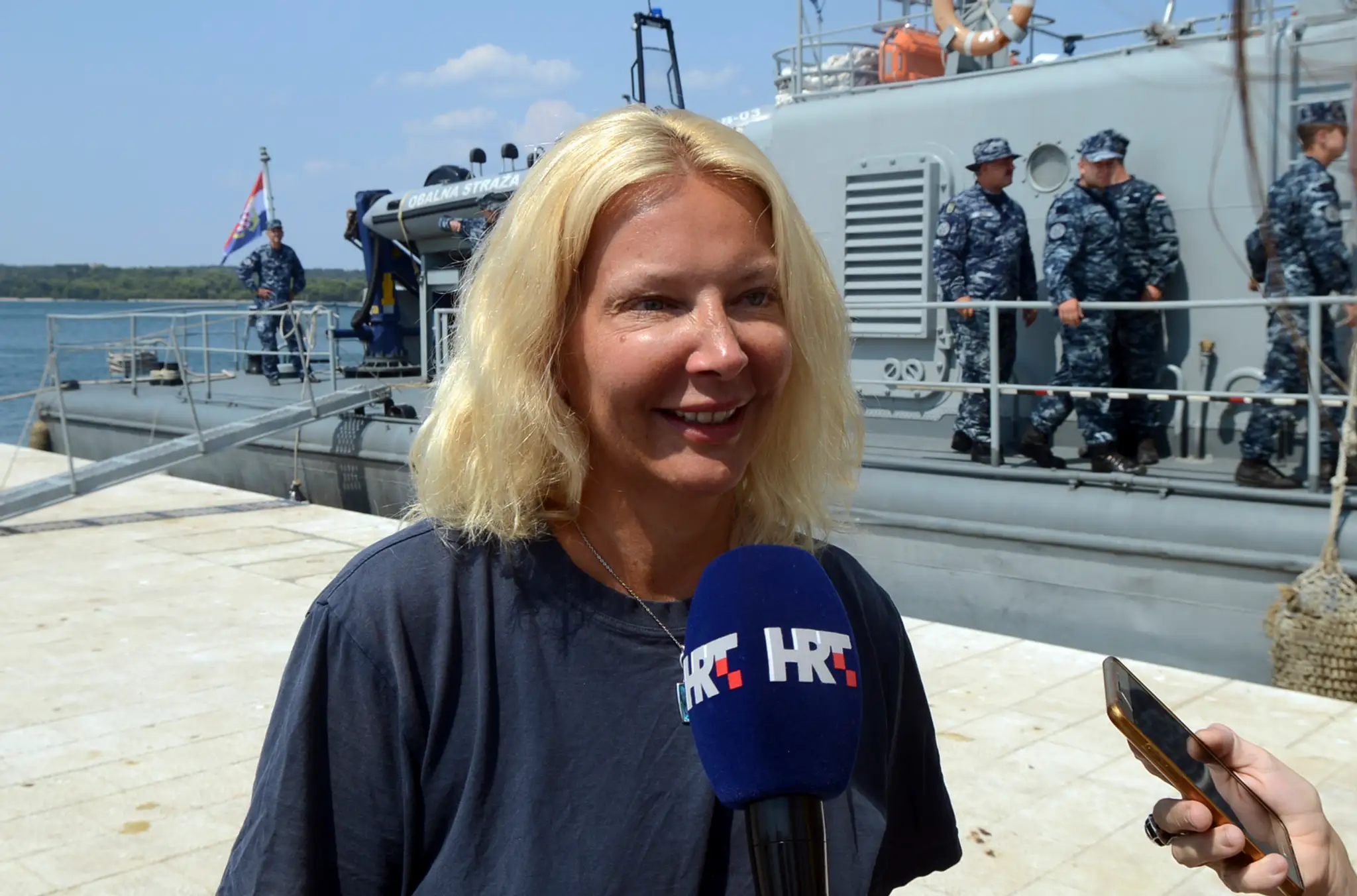 Britka skočila z trajektu pri Chorvátsku