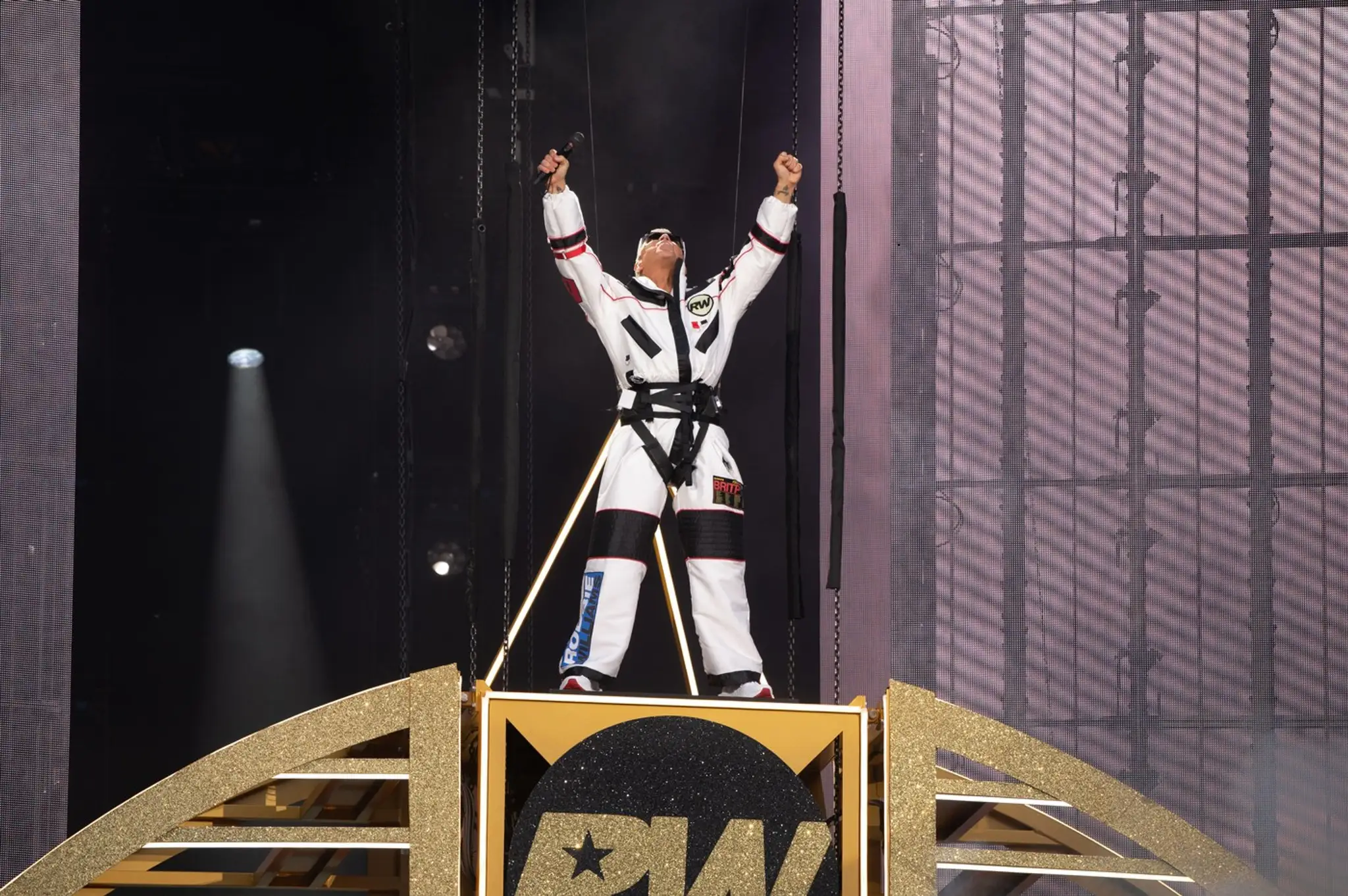 Robbie Williams v rámci Britpop Tour v Londýne (6. jún 2025)
