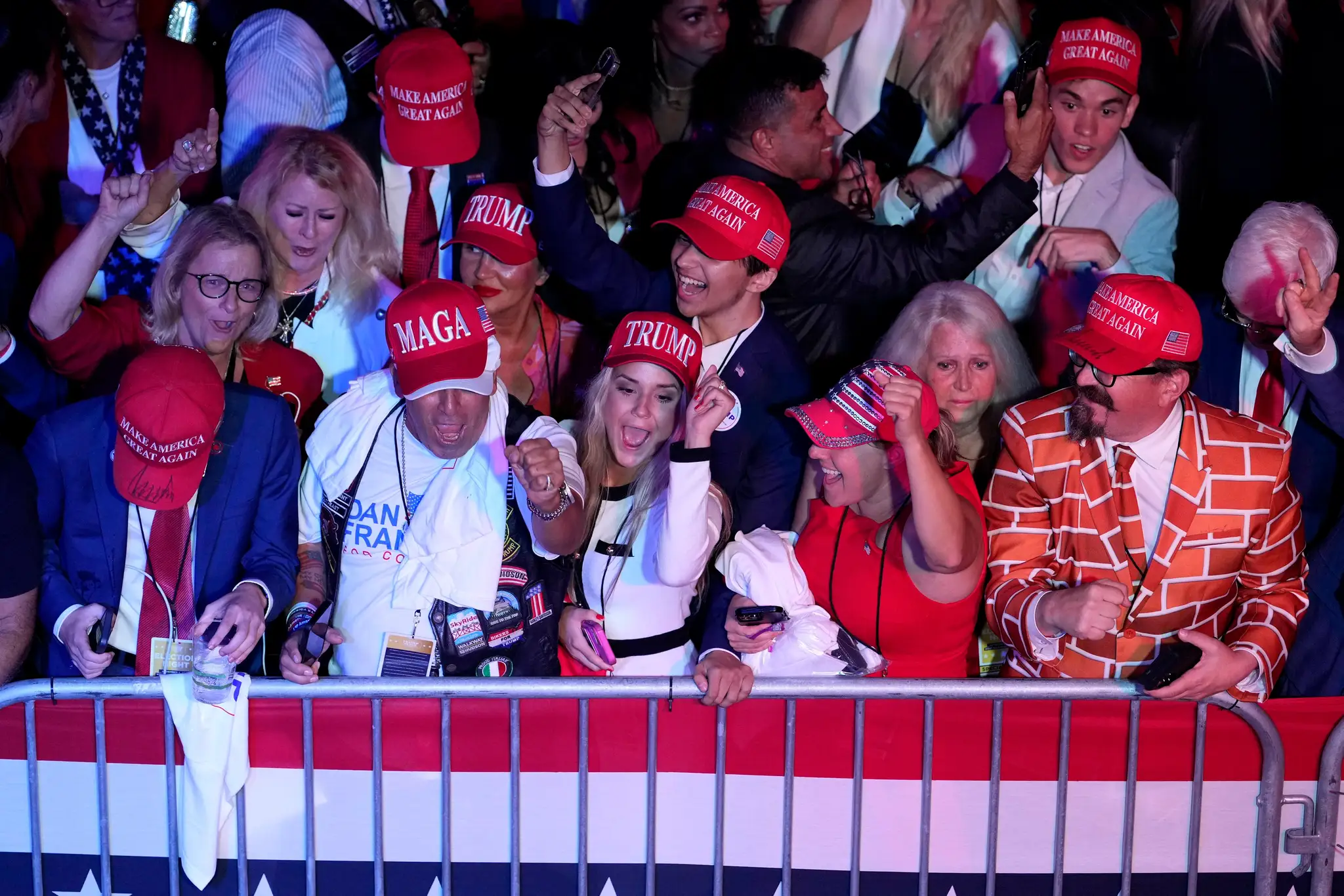 Podporovatelia Donalda Trumpa na Floride