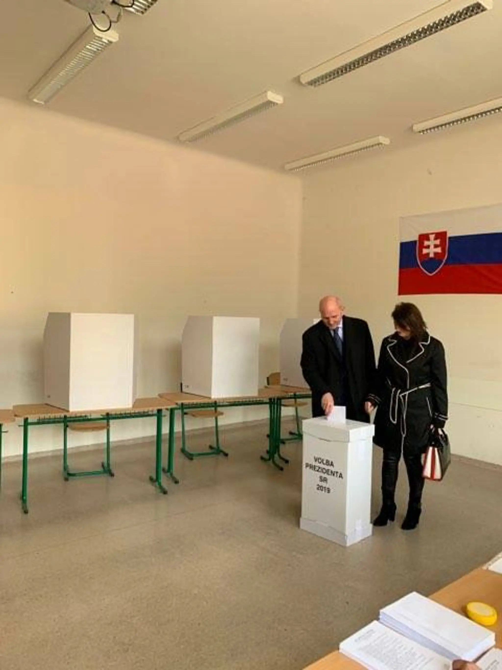 Zuzana Čaputová odvolila.