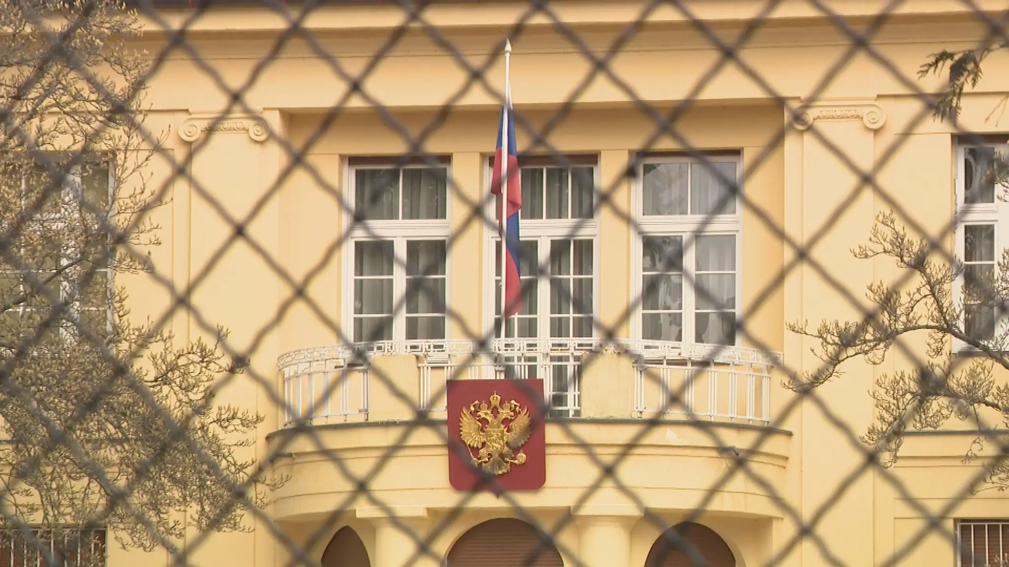 Budova ruskej ambasády v Bratislave.
