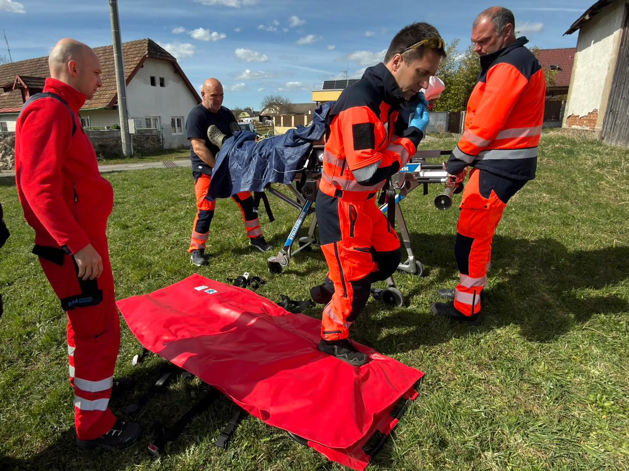 Českí záchranári zasahovali pri dvoch prípadoch infarktu