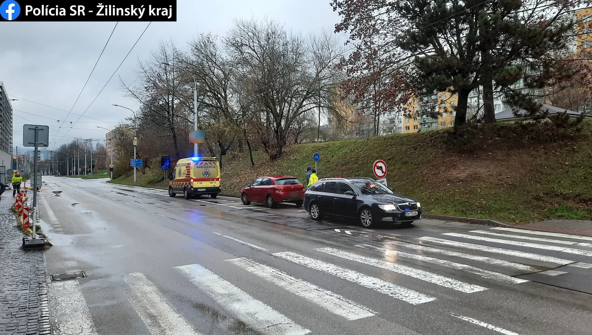 Zrazení chodci v Žiline