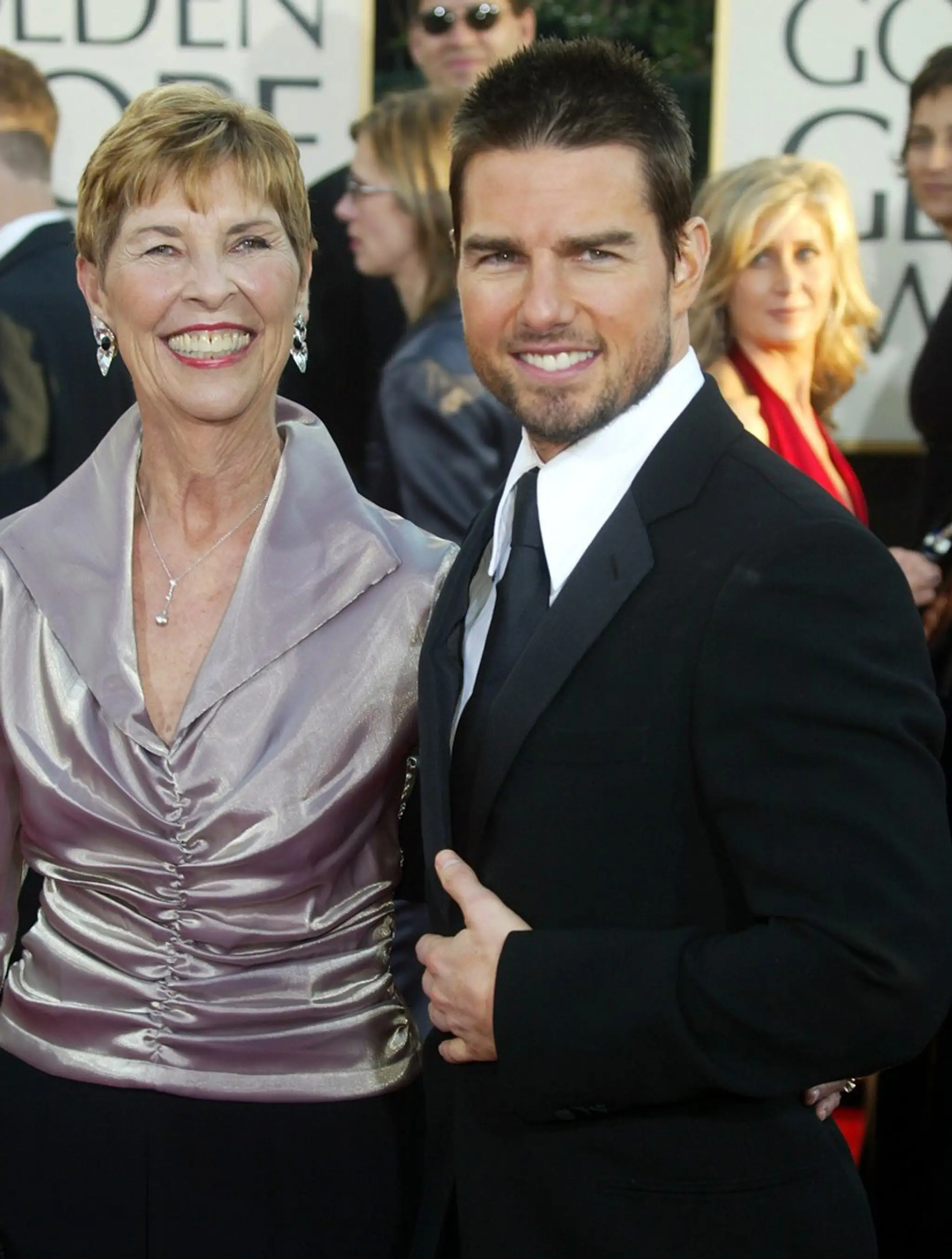 Tom Cruise s matkou.