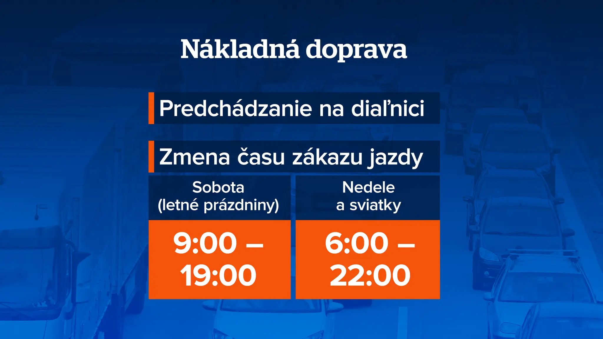 Zákaz nákladiaky