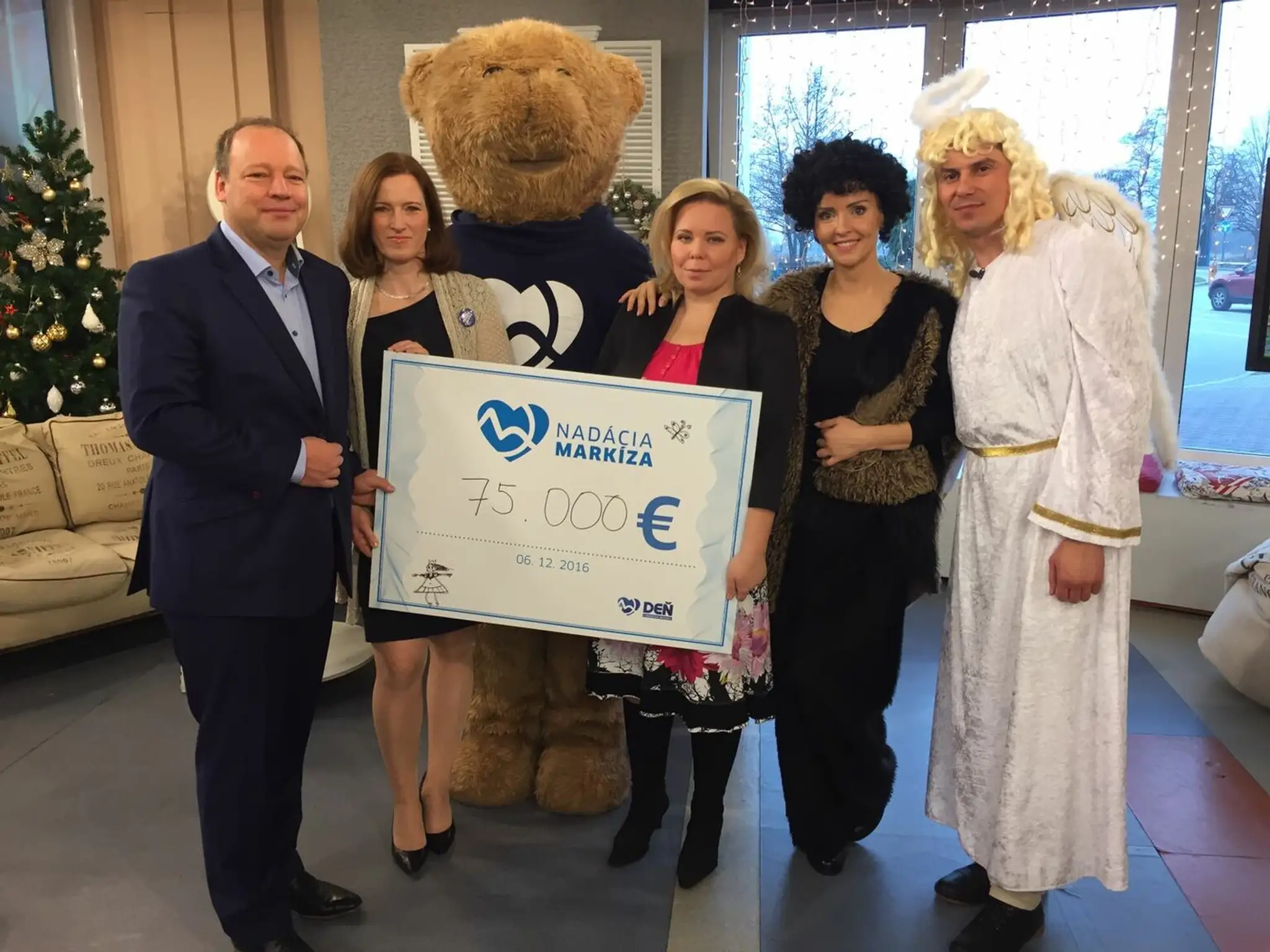 Ďakujeme všetkým! Nadácia Markíza vyzbierala 75-tisíc eur