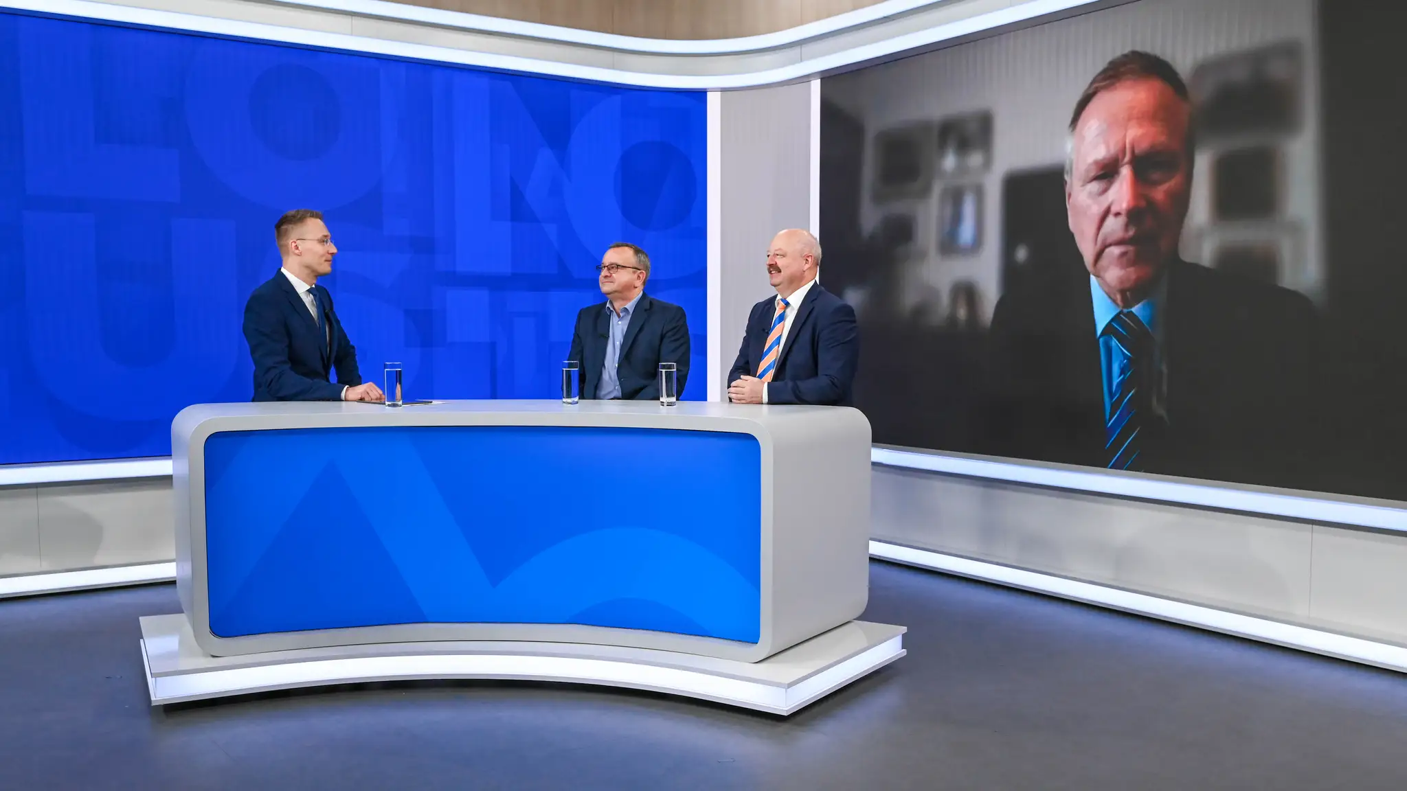 Jiří Šedivý, Alexander Duleba a Pavel Macko v relácii Na telo plus.