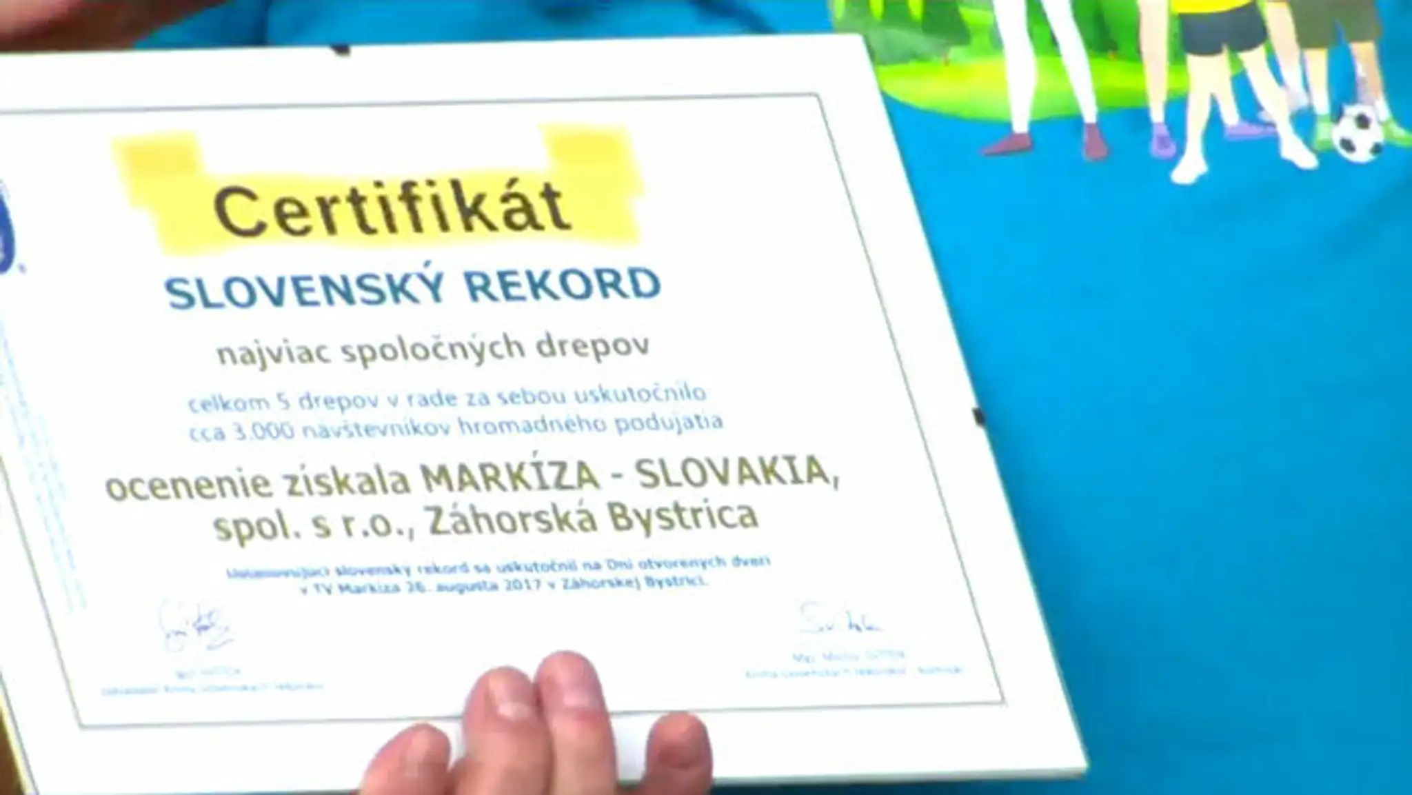 Nový slovenský rekord je na svete!