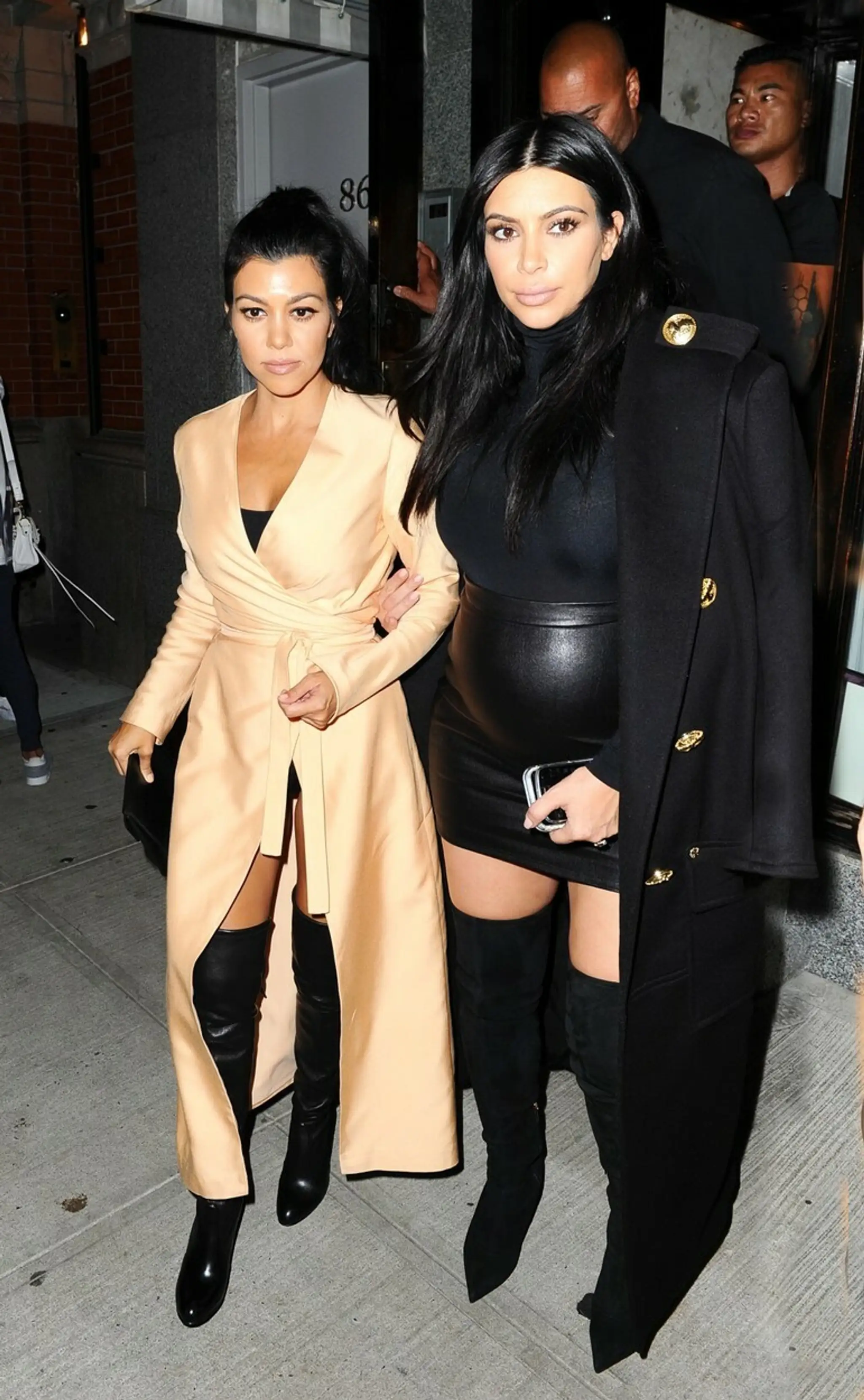 Kourtney a Kim Kardashian