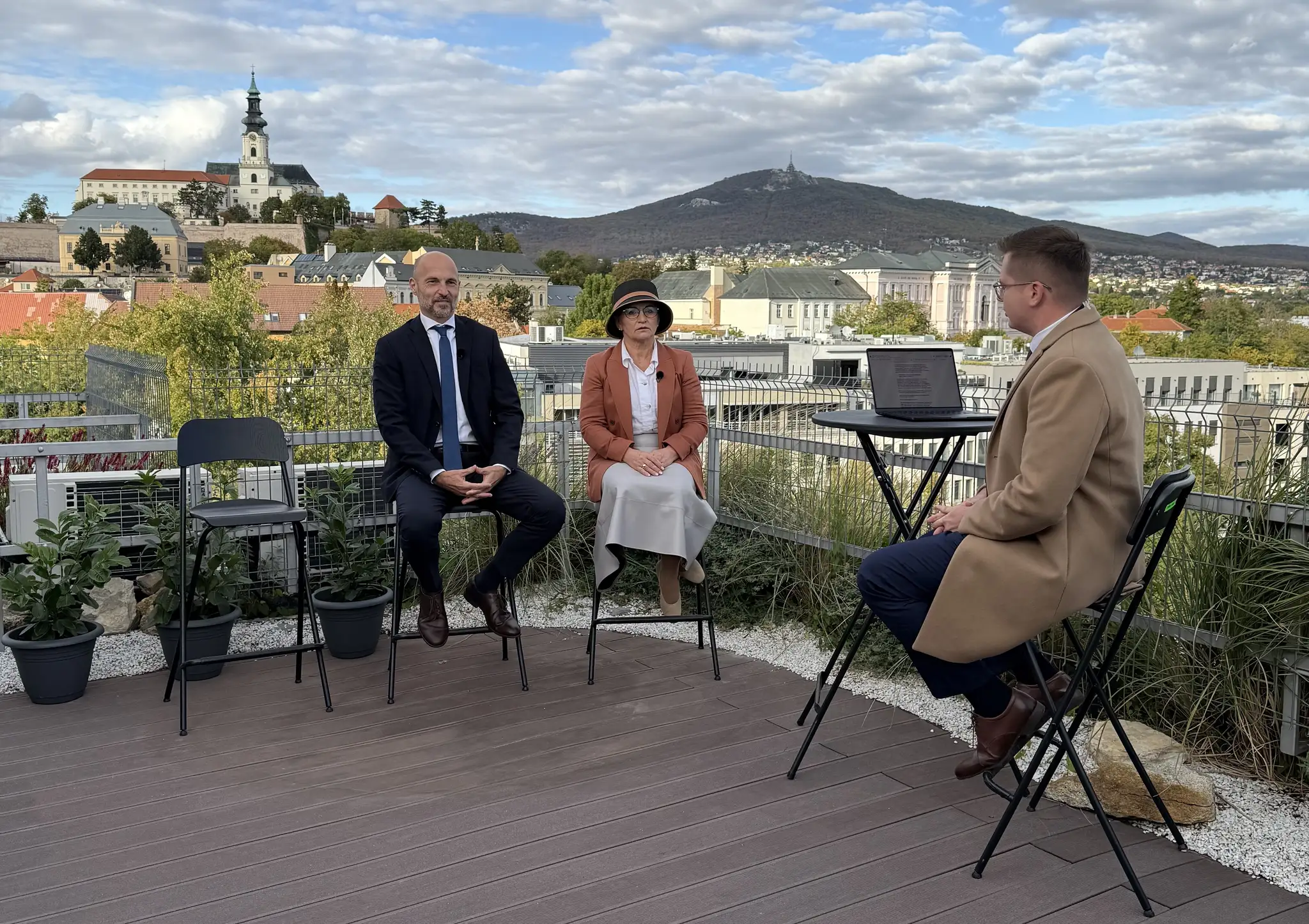 Debata s kandidátmi na post predsedu Nitrianskeho samosprávneho kraja.