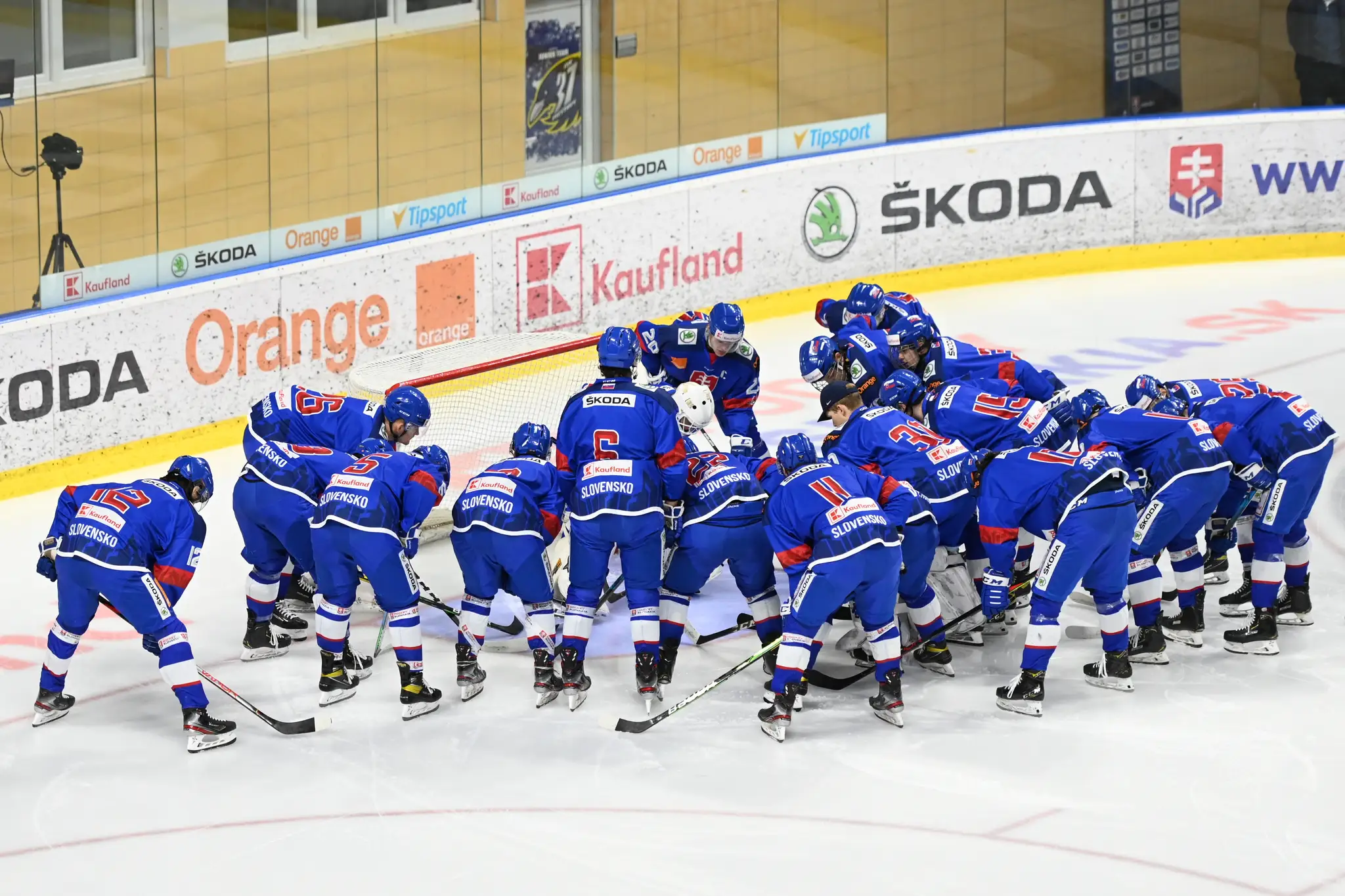 Tím slovenskej hokejovej reprezentácie do 20 rokov.