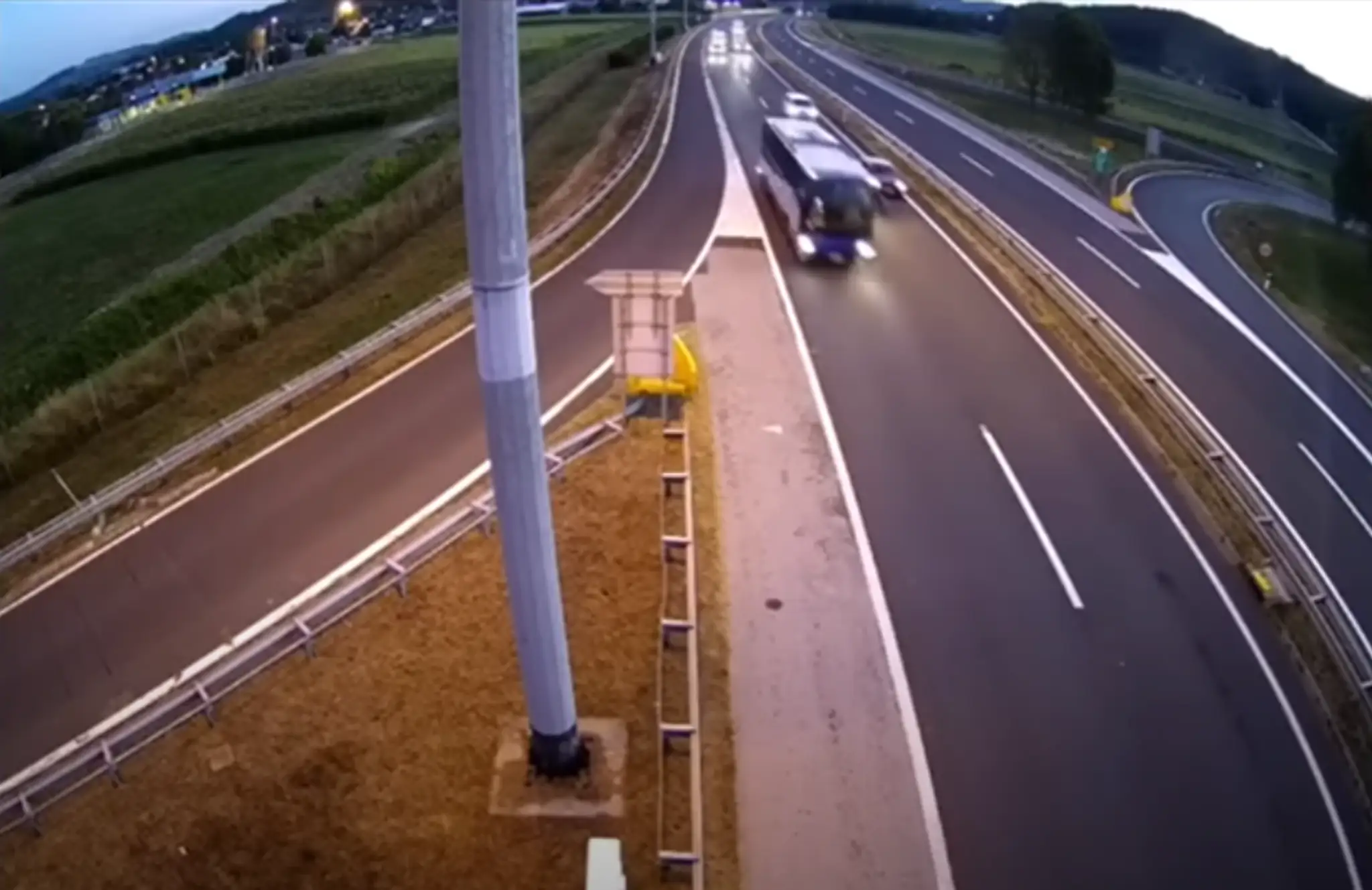 Poľský autobus na videu