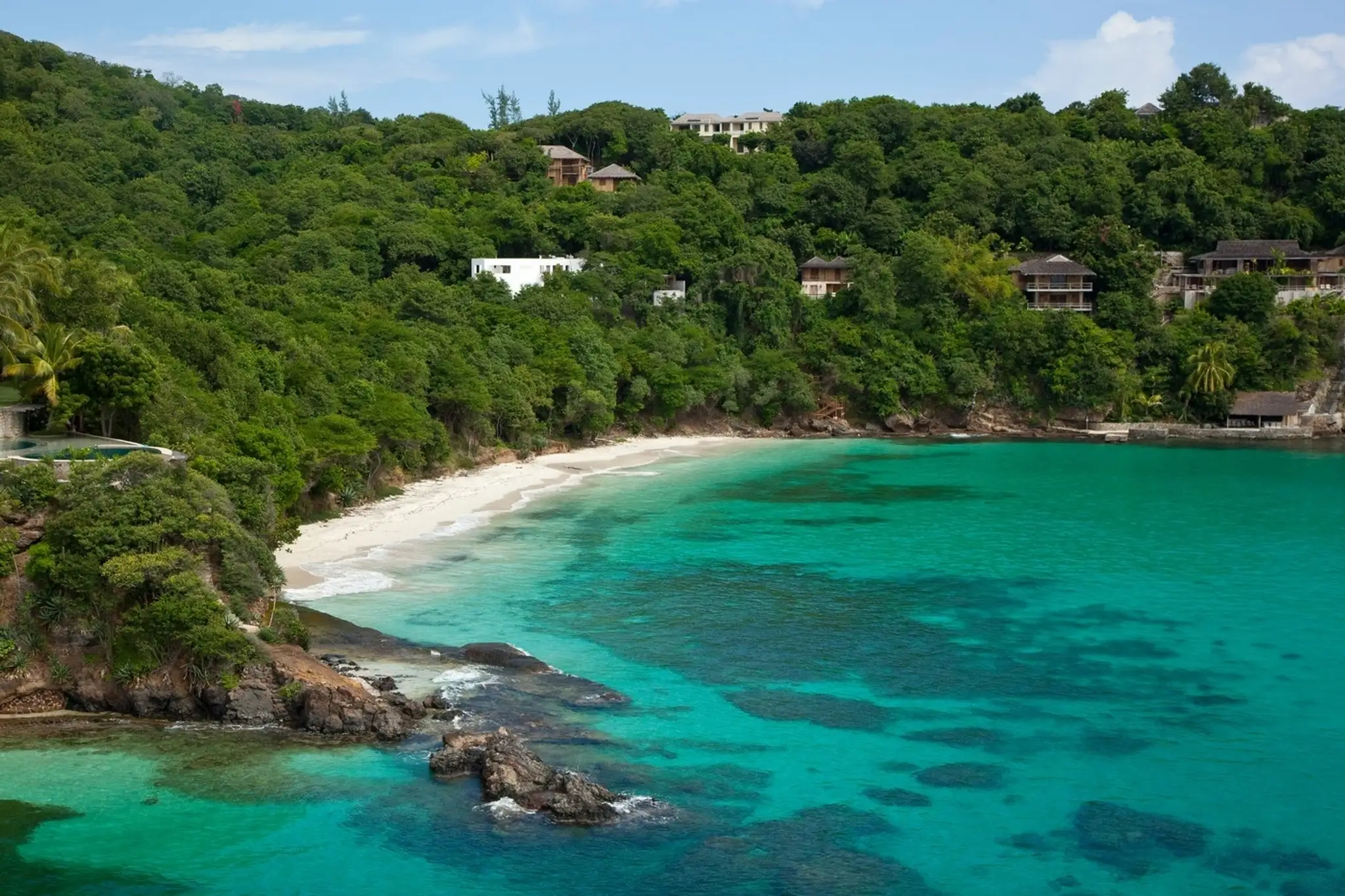 Karibský ostrov Mustique