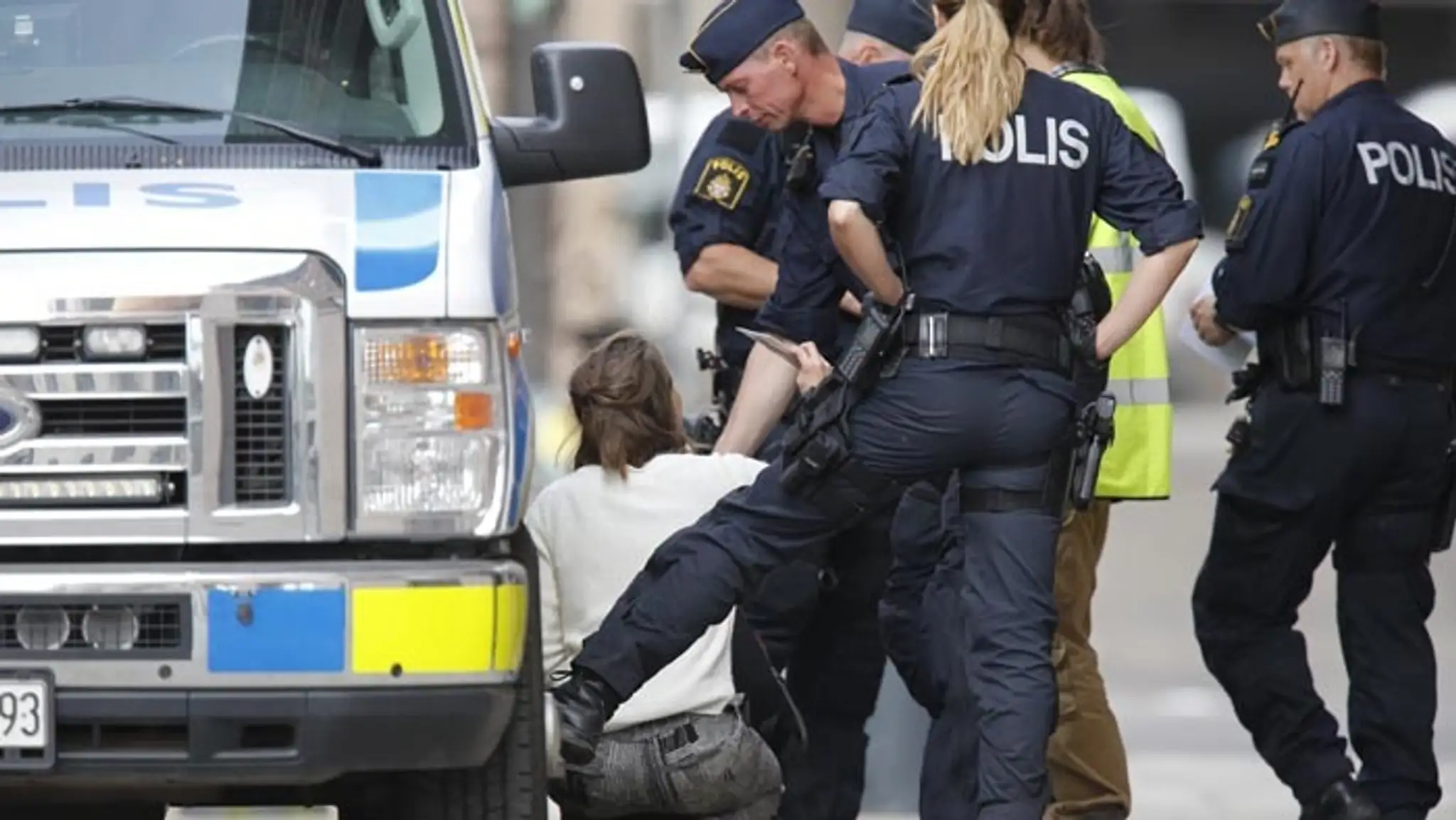 Švédski policajti.
