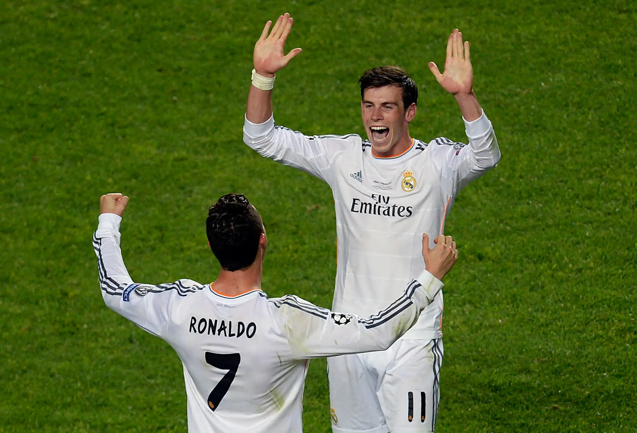 Dvaja najdrahší futbalisti na svete - Cristiano Ronaldo a Gareth Bale.