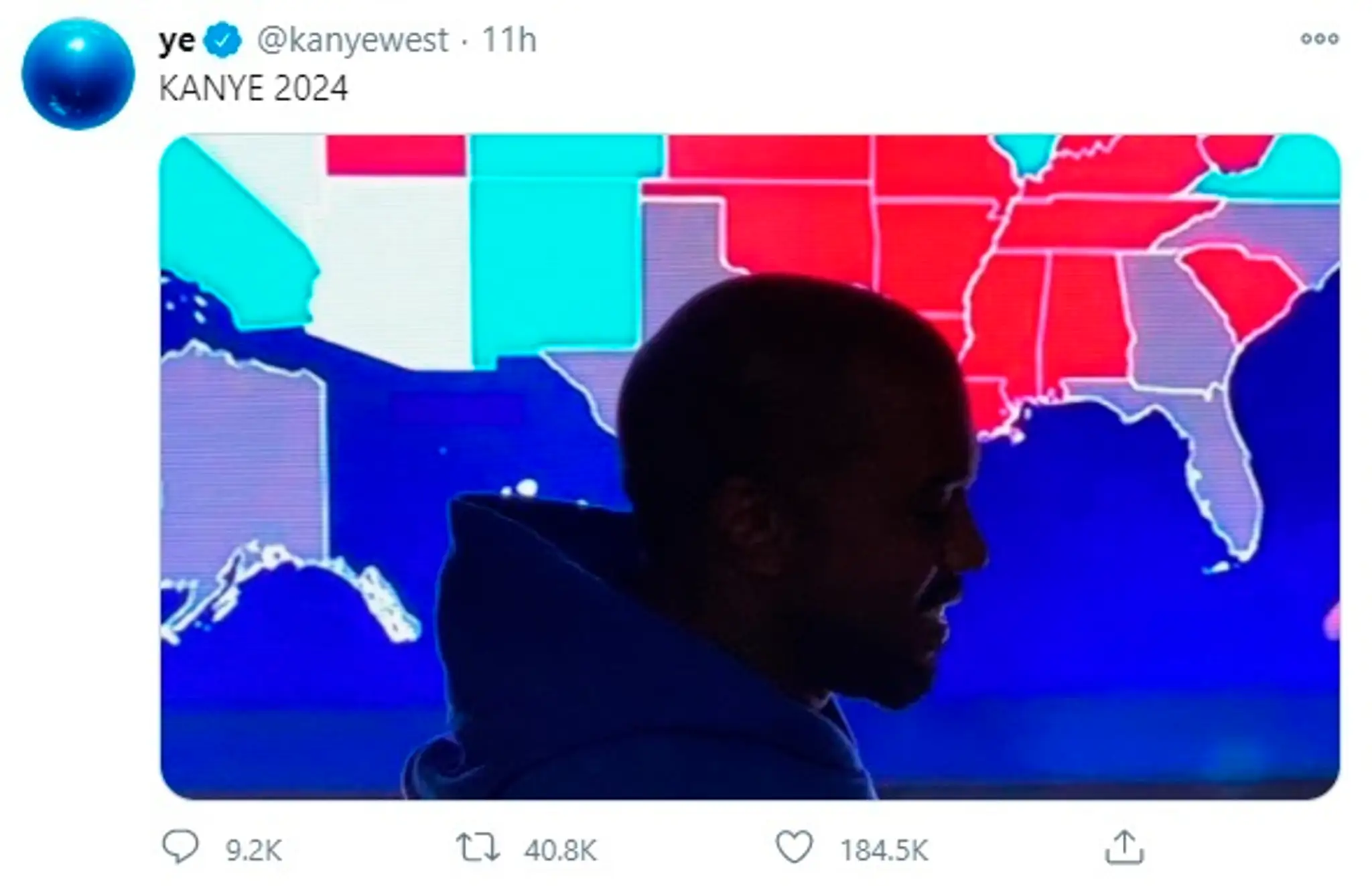 Americký reper Kanye West.