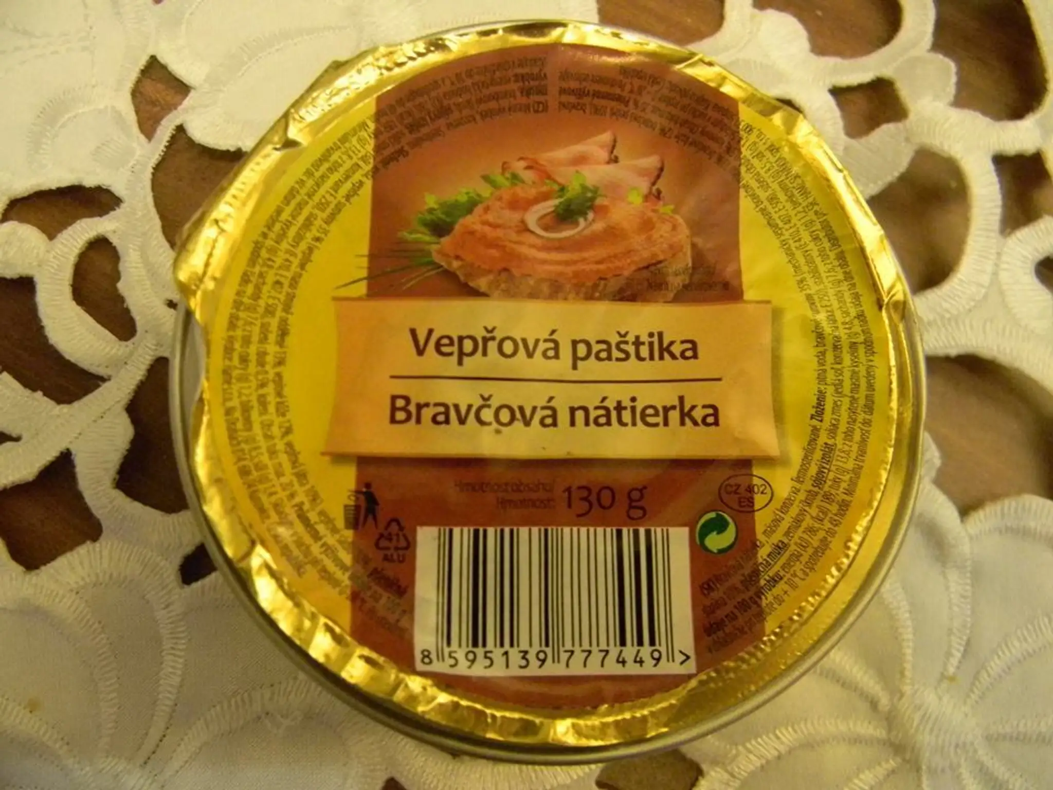 Bravčová paštéta