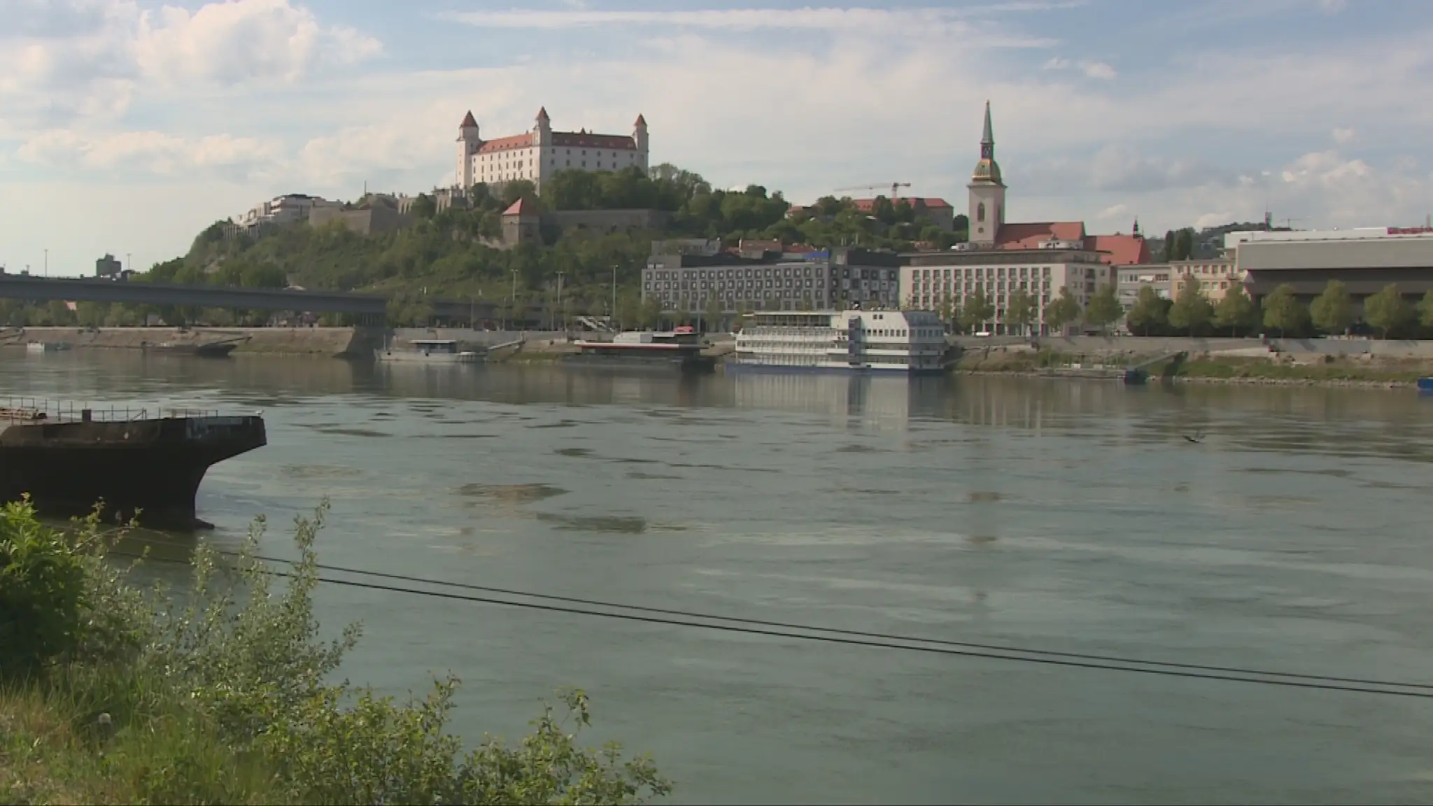 Bratislavský hrad.