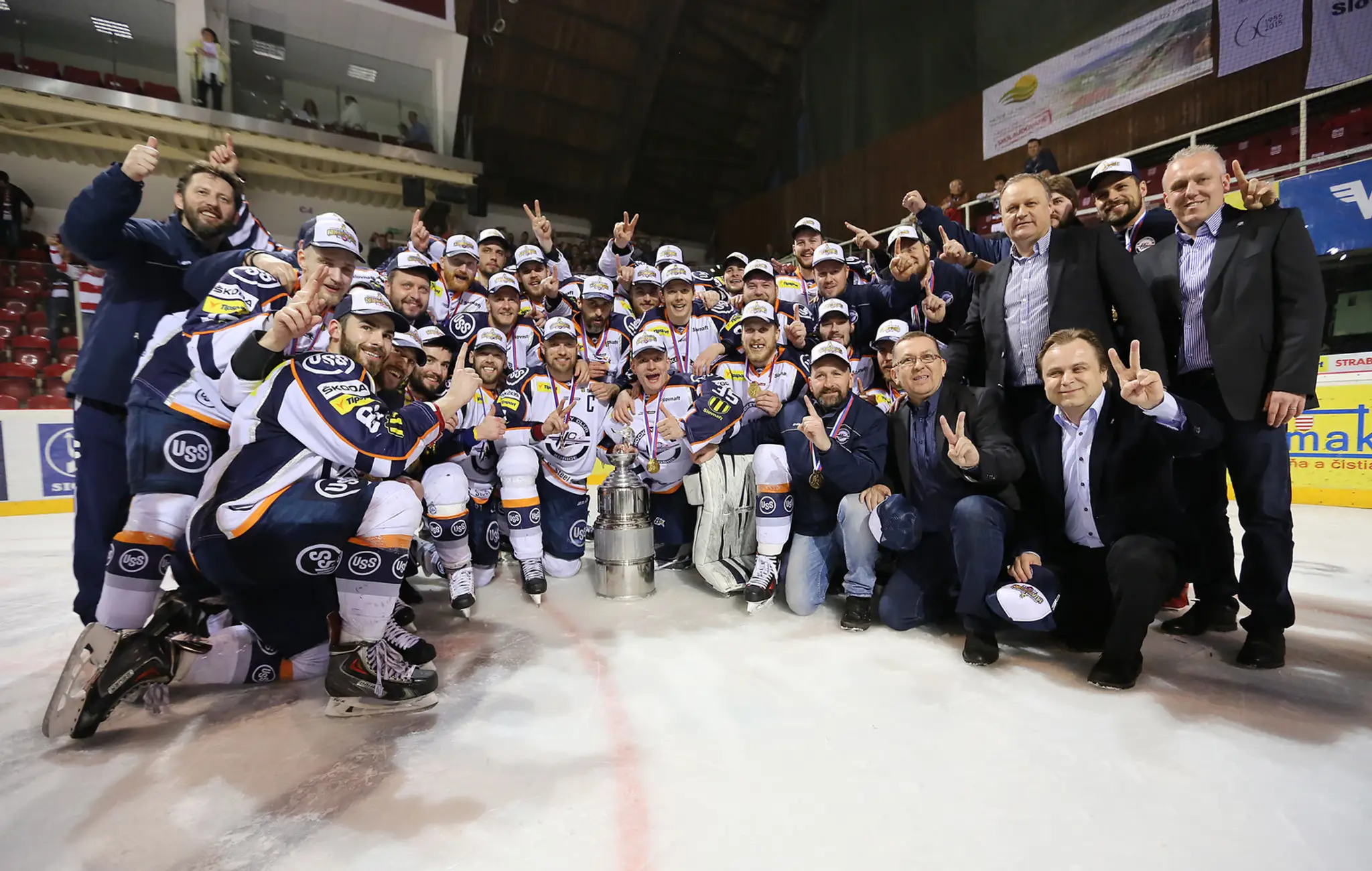 HC Košice sa tešia z titulu