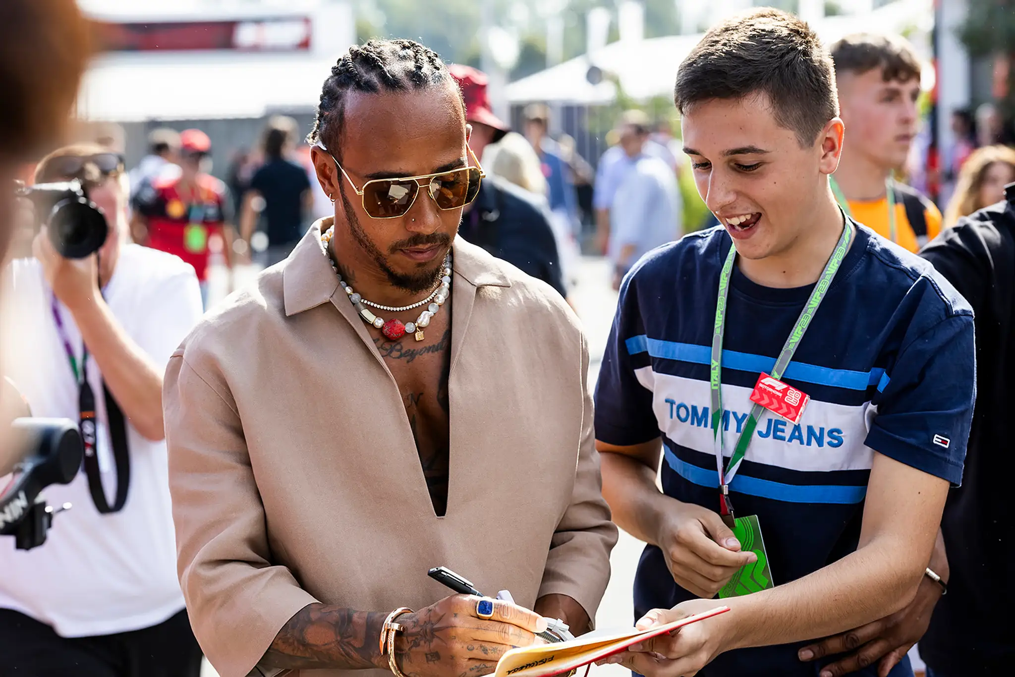 Lewis Hamilton.