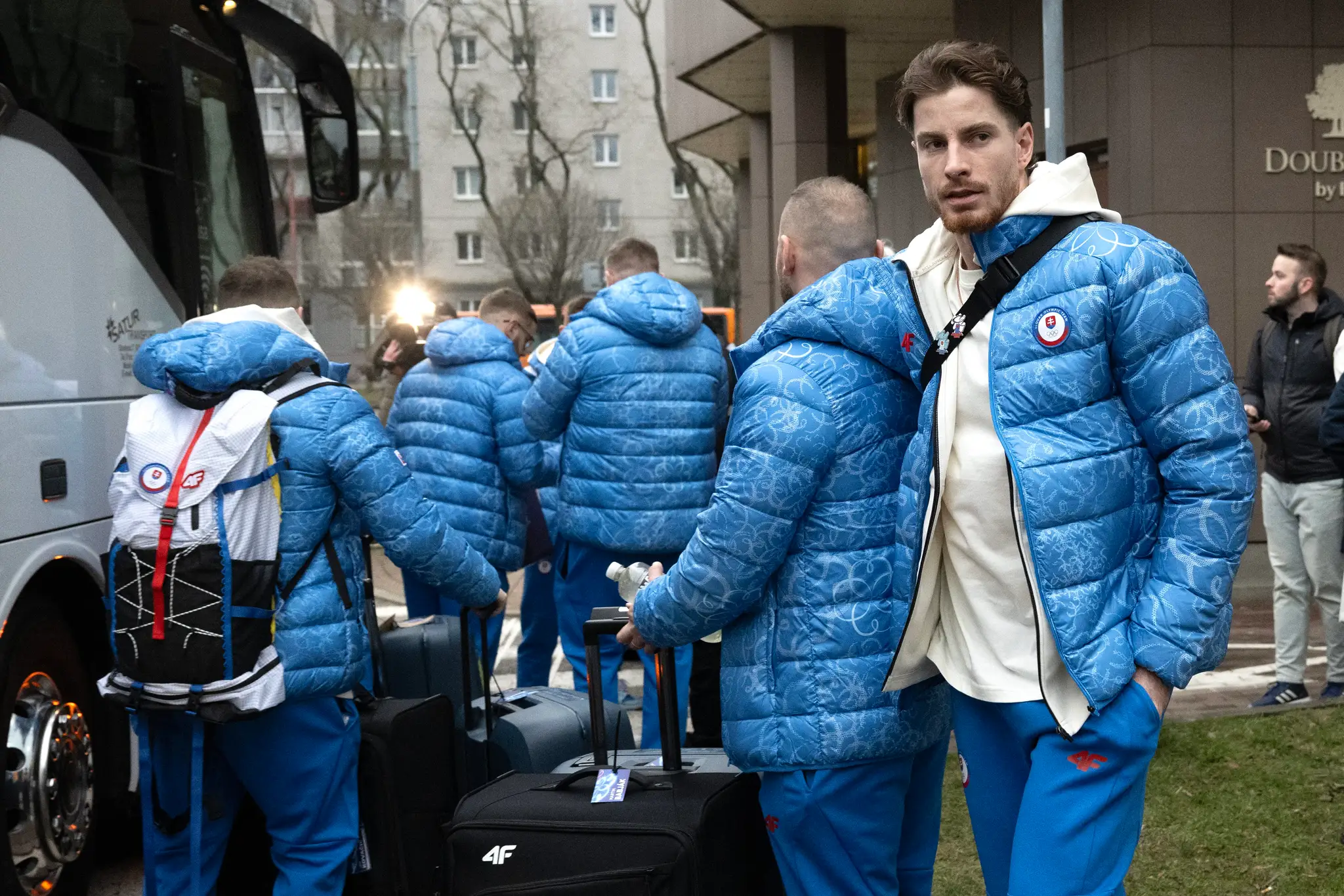 Slovenskí hokejisti odcestovali na olympiádu.