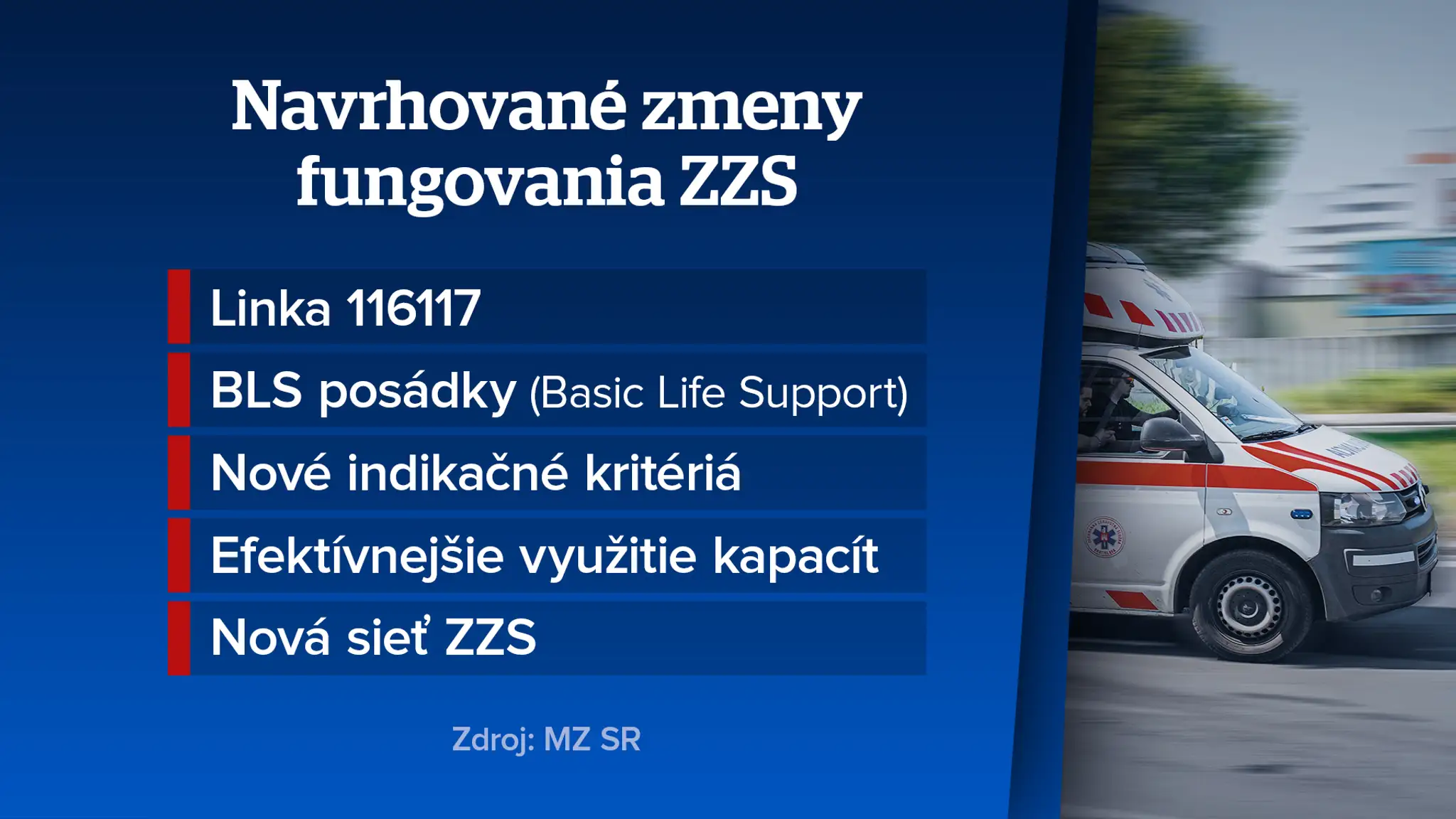 Zmeny v záchrankách