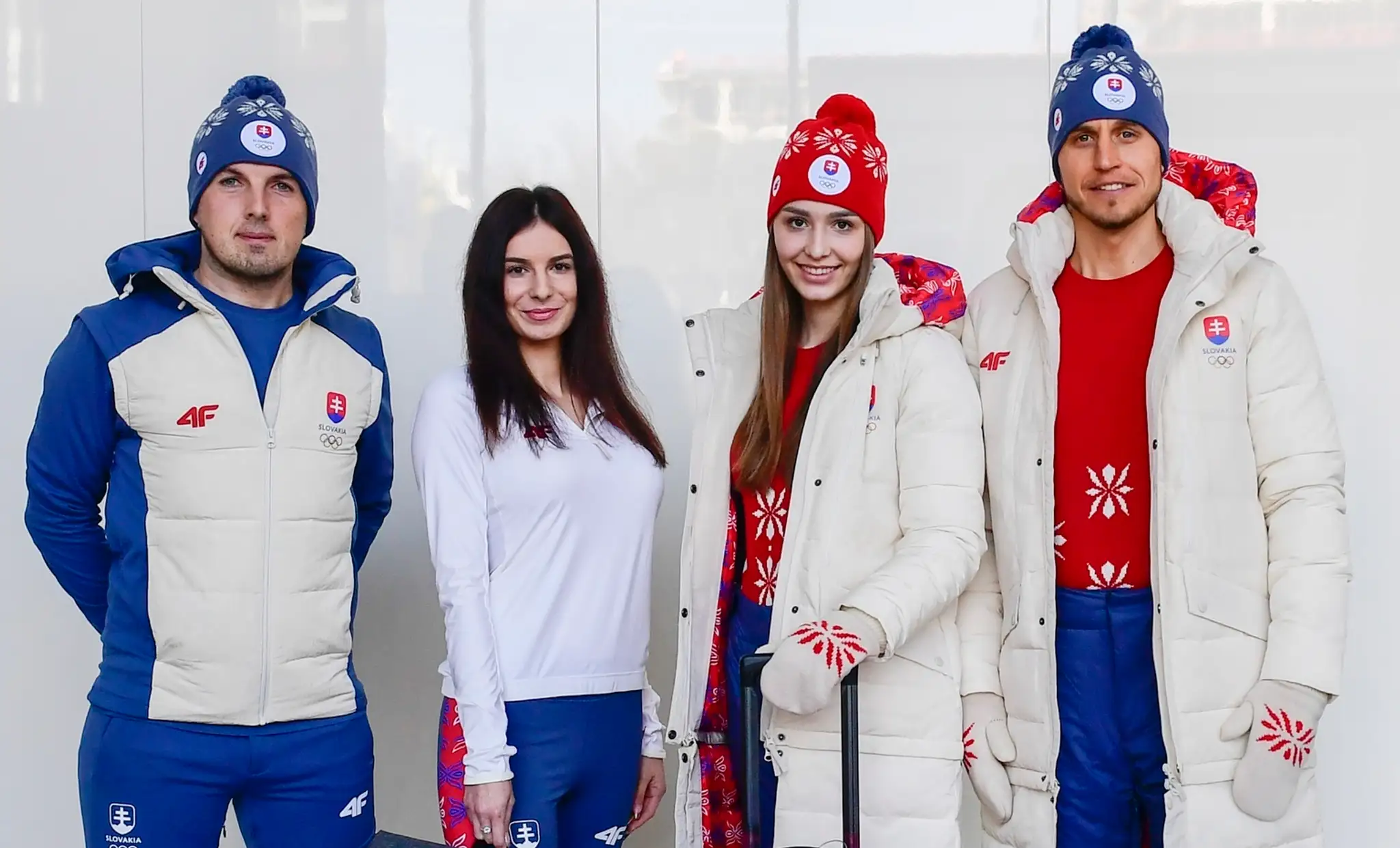 Olympijská kolekcia slovenskej výpravy.