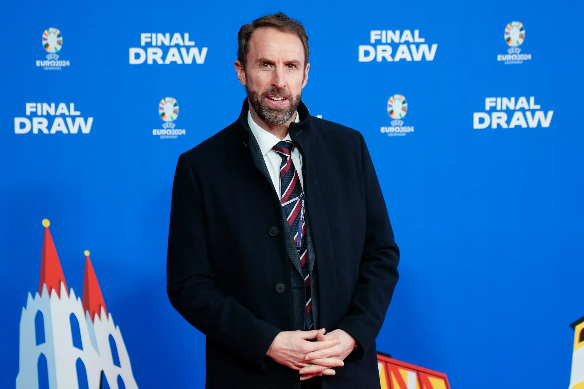 Tréner Anglicka Gareth Southgate pred žrebom EURO 2024.