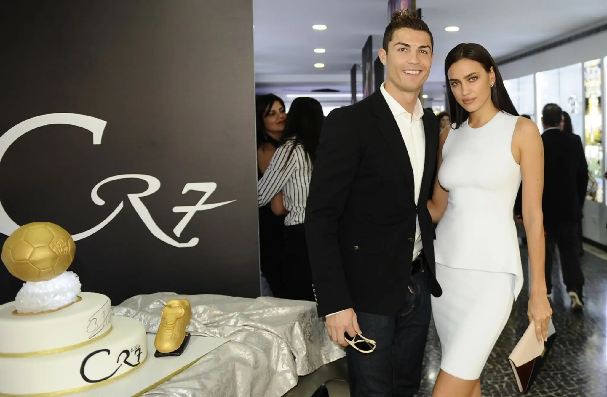 Cristiano Ronaldo a Irina Shayk.