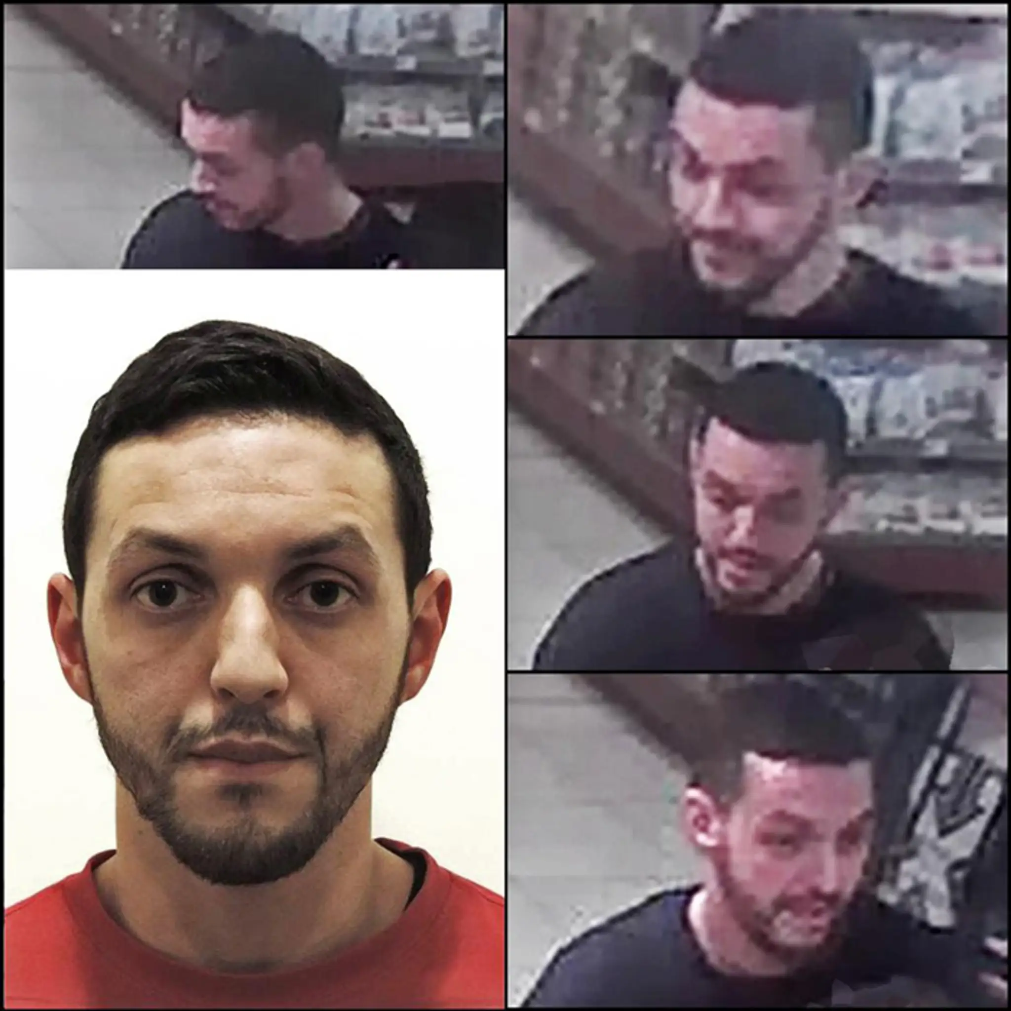 Na kombosnímke Mohamed Abrini.