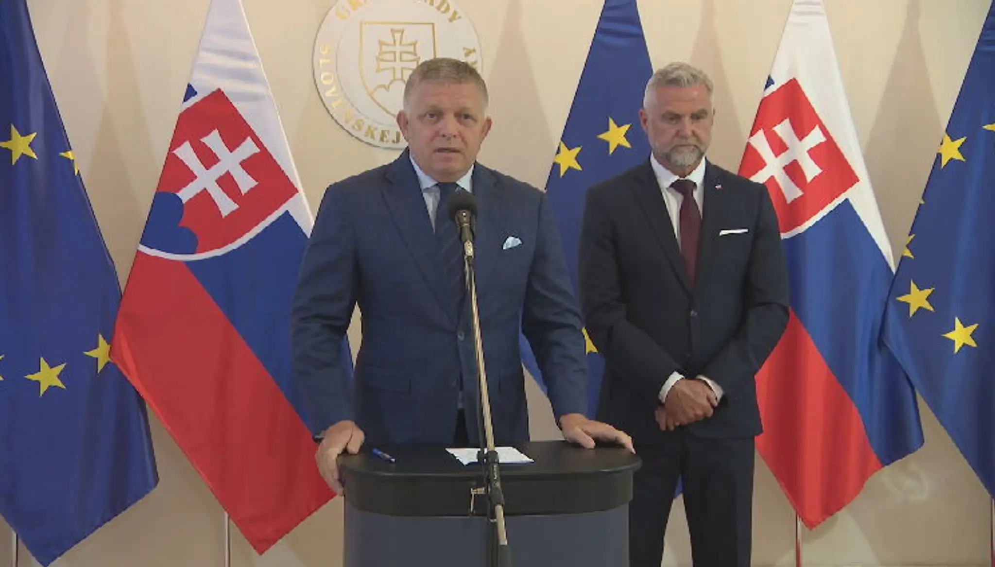 Na snímke premiér Robert Fico.